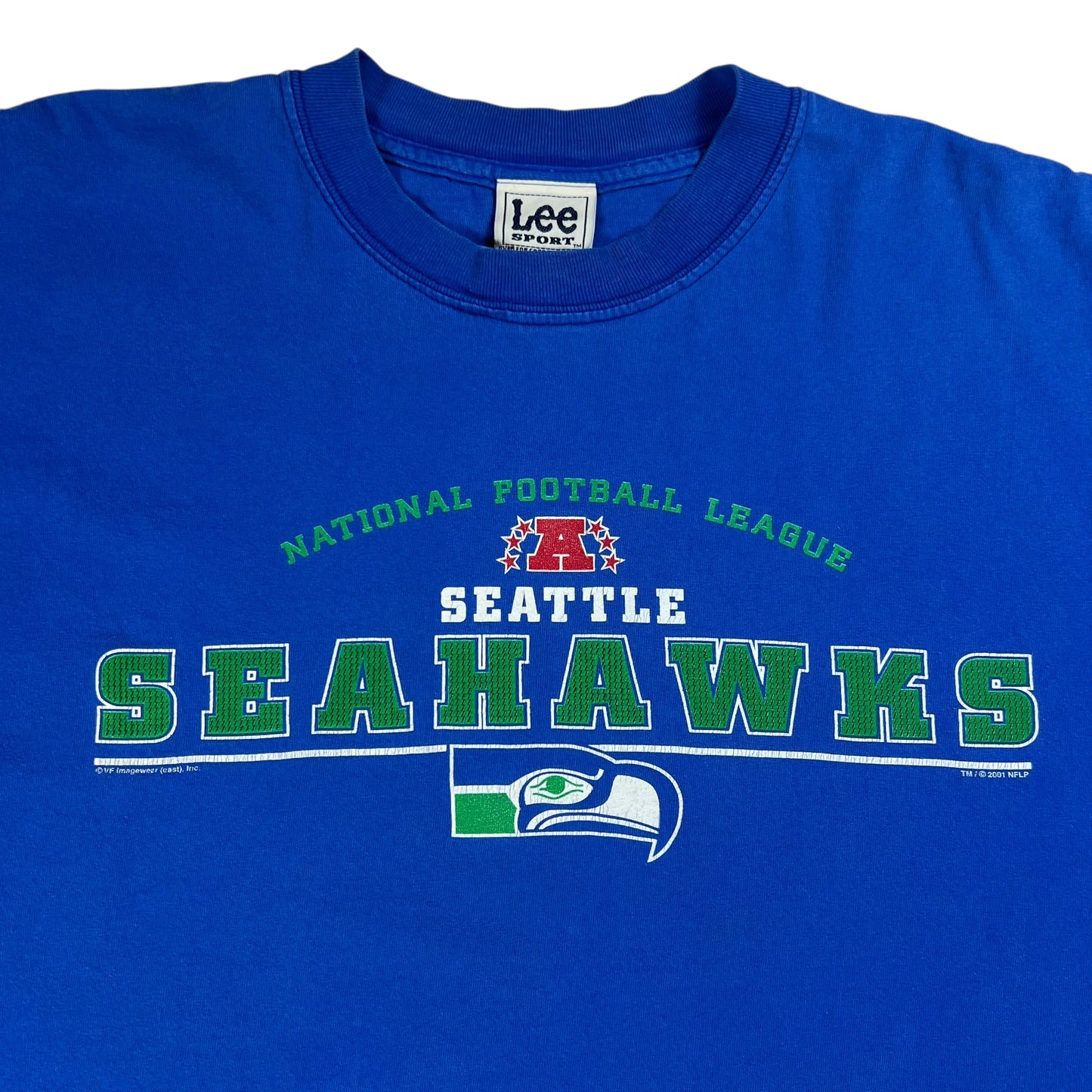 Vintage 2001 Lee Seattle Seahawks old logo tee (XXL)