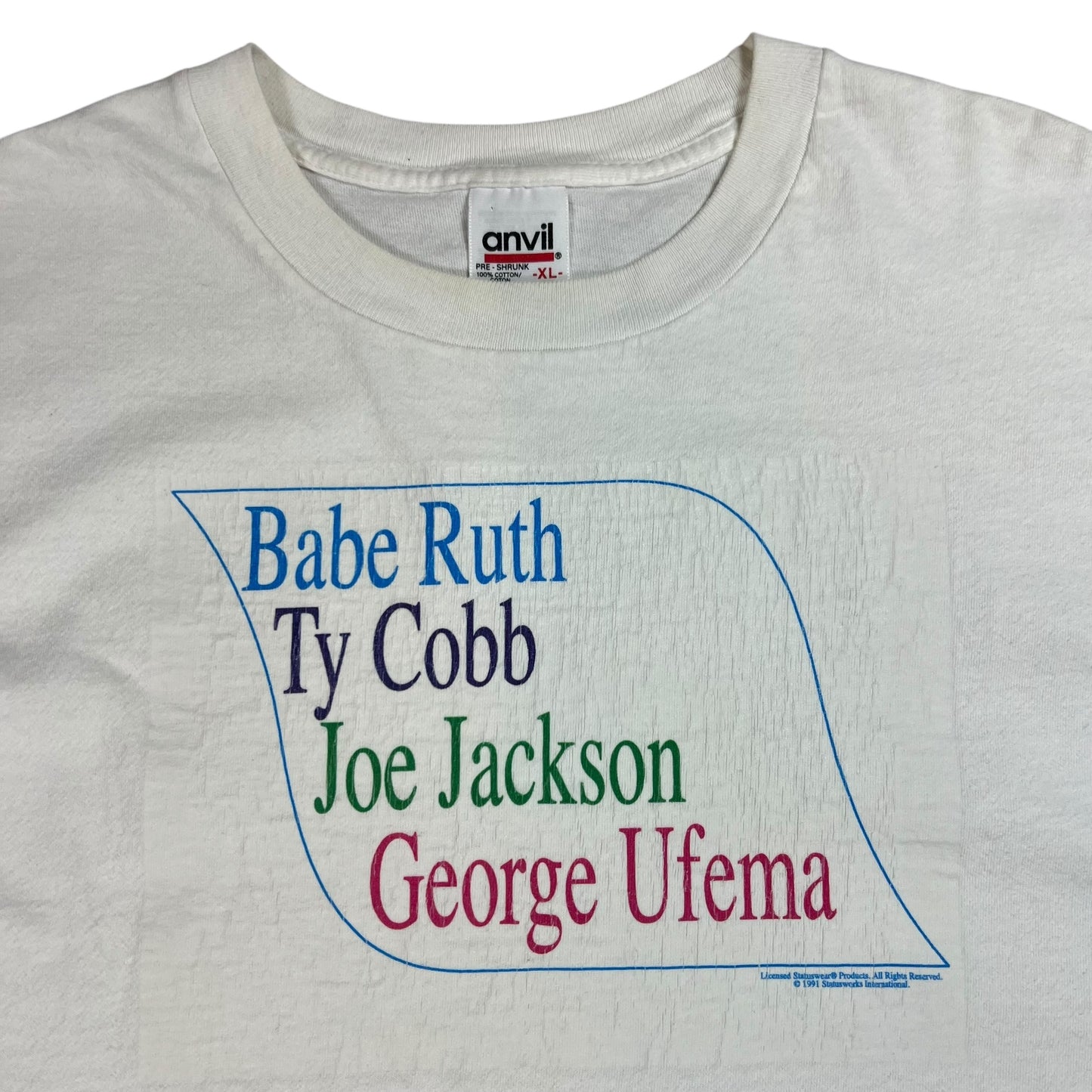 Vintage 1991 MLB Baseball Legends tee (XL)