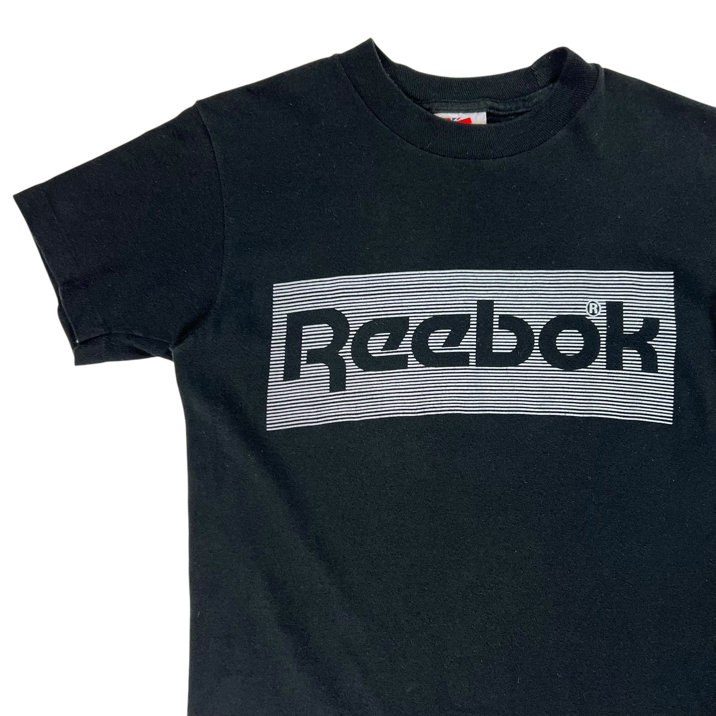 Vintage 80s Reebok spell out tee (S)