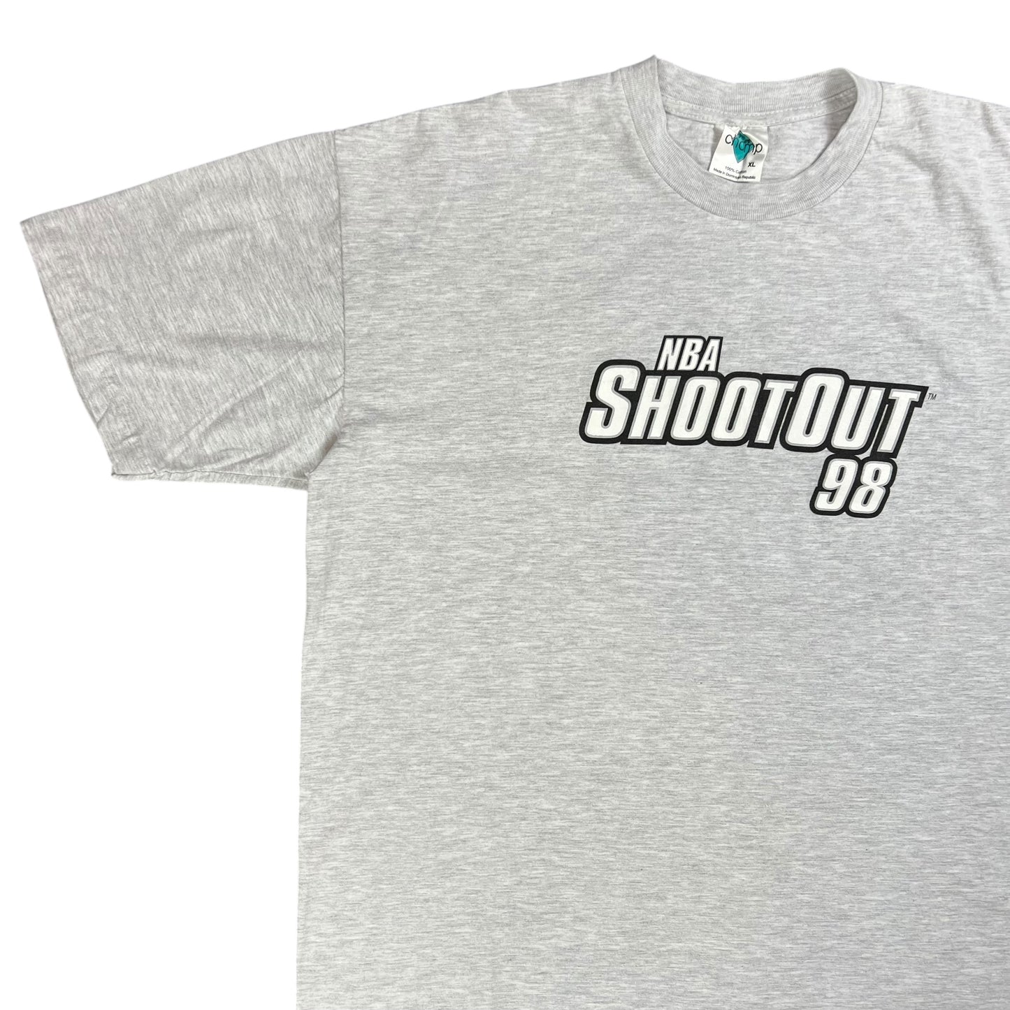 Vintage 1998 NBA Shoot Out PlayStation video game tee (XL)