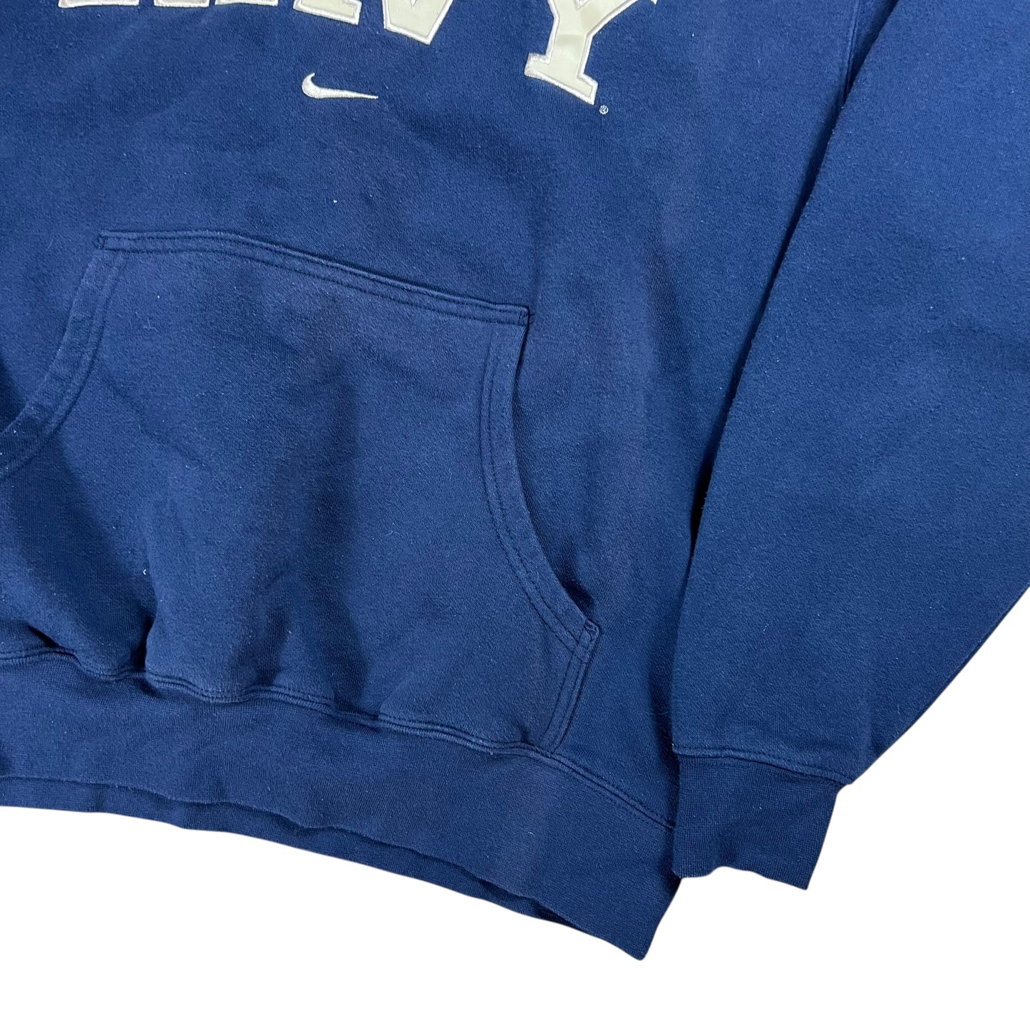 Vintage Y2K Nike Navy center swoosh hoodie (L)