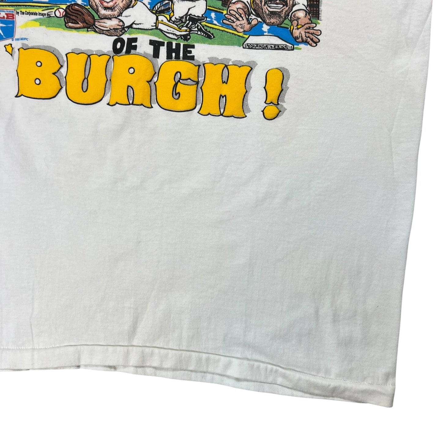 Vintage 1988 Killer B’s of the Burgh! Pittsburgh Pirates caricature tee (XL)