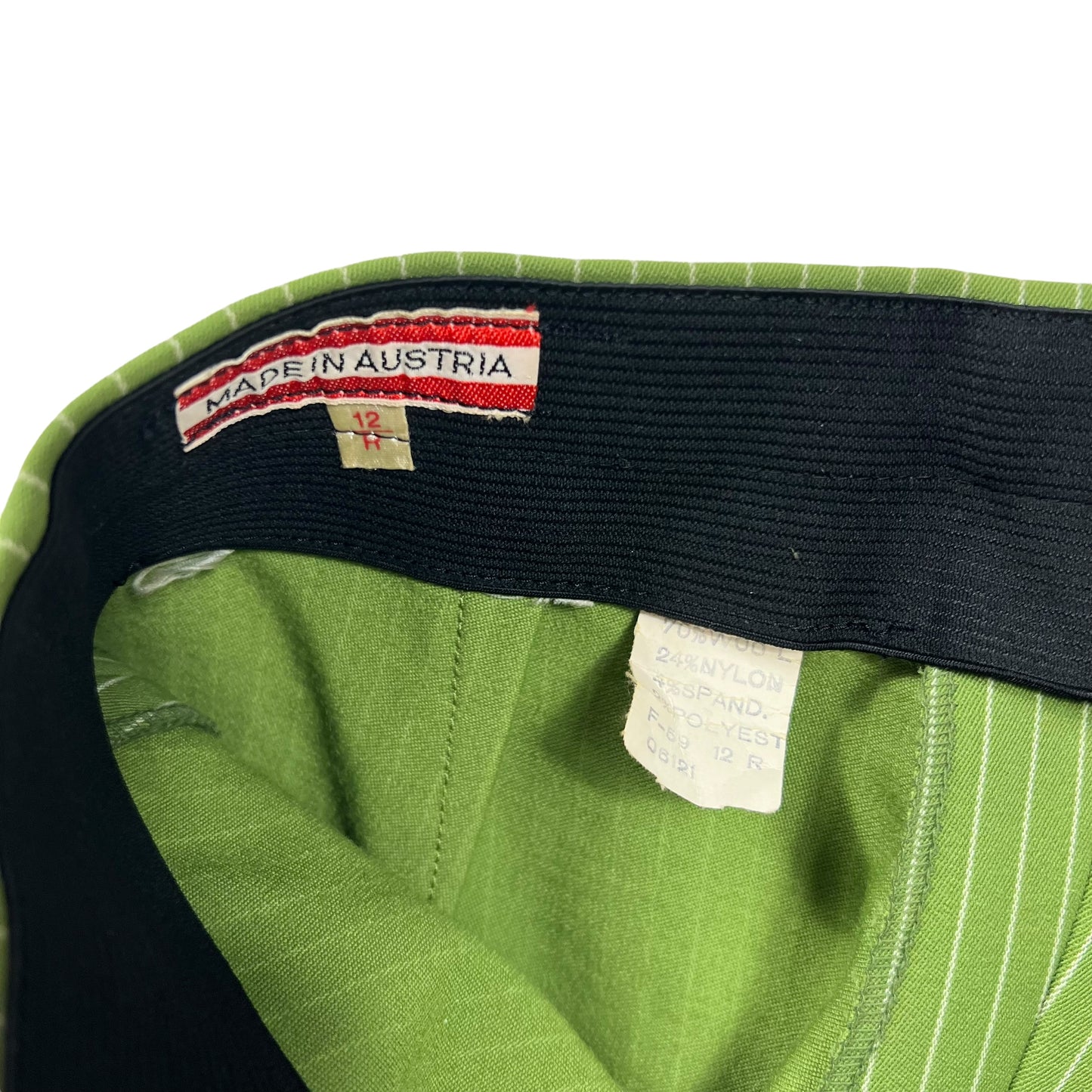 Vintage 1970s striped women’s flare pants (25x28)