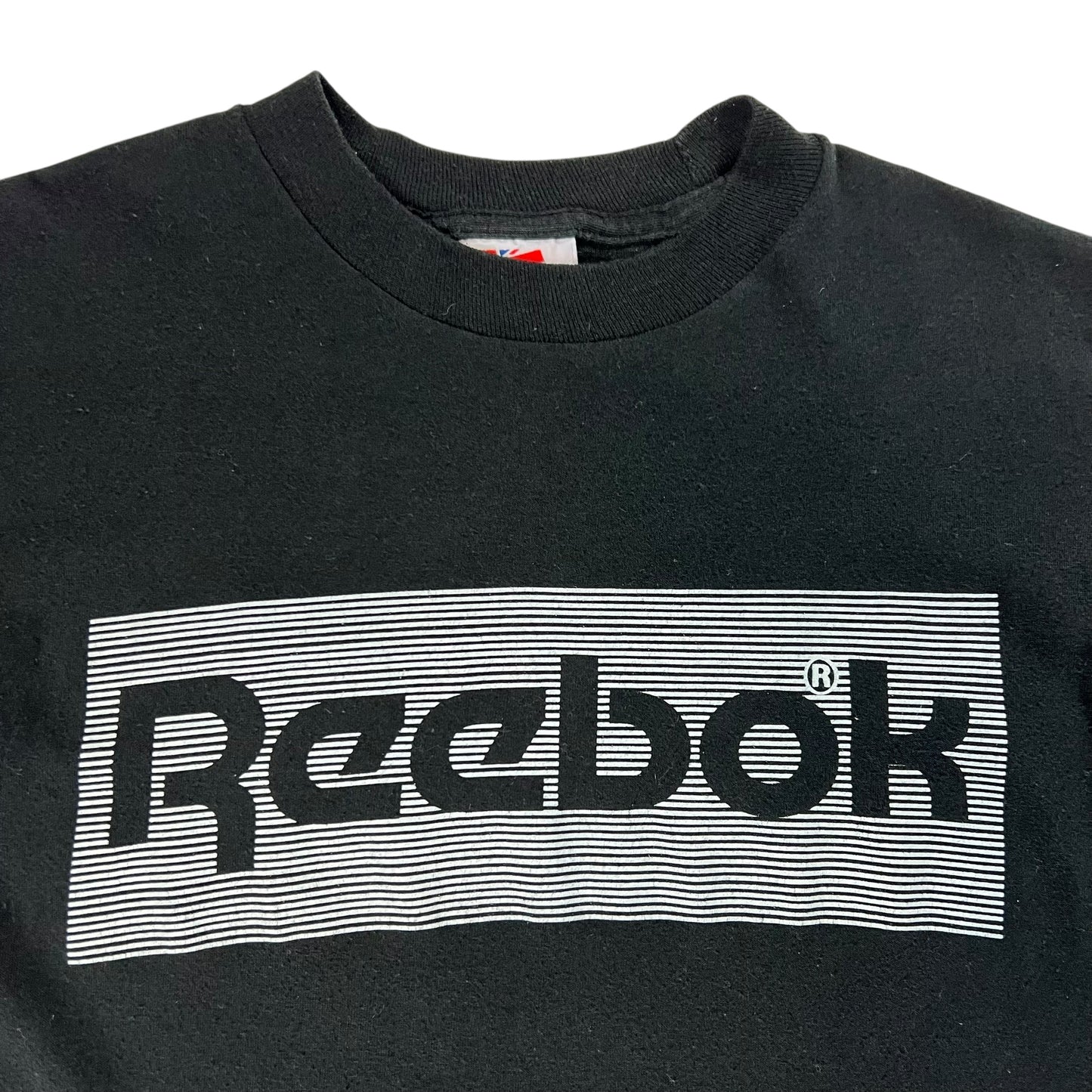 Vintage 80s Reebok spell out tee (S)