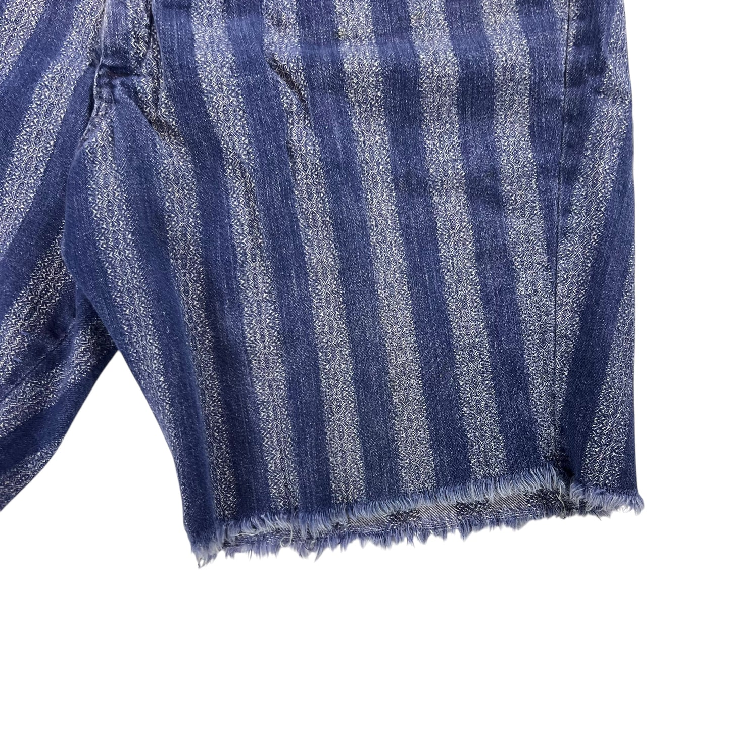 Vintage 1970s faded striped cut off shorts (31)
