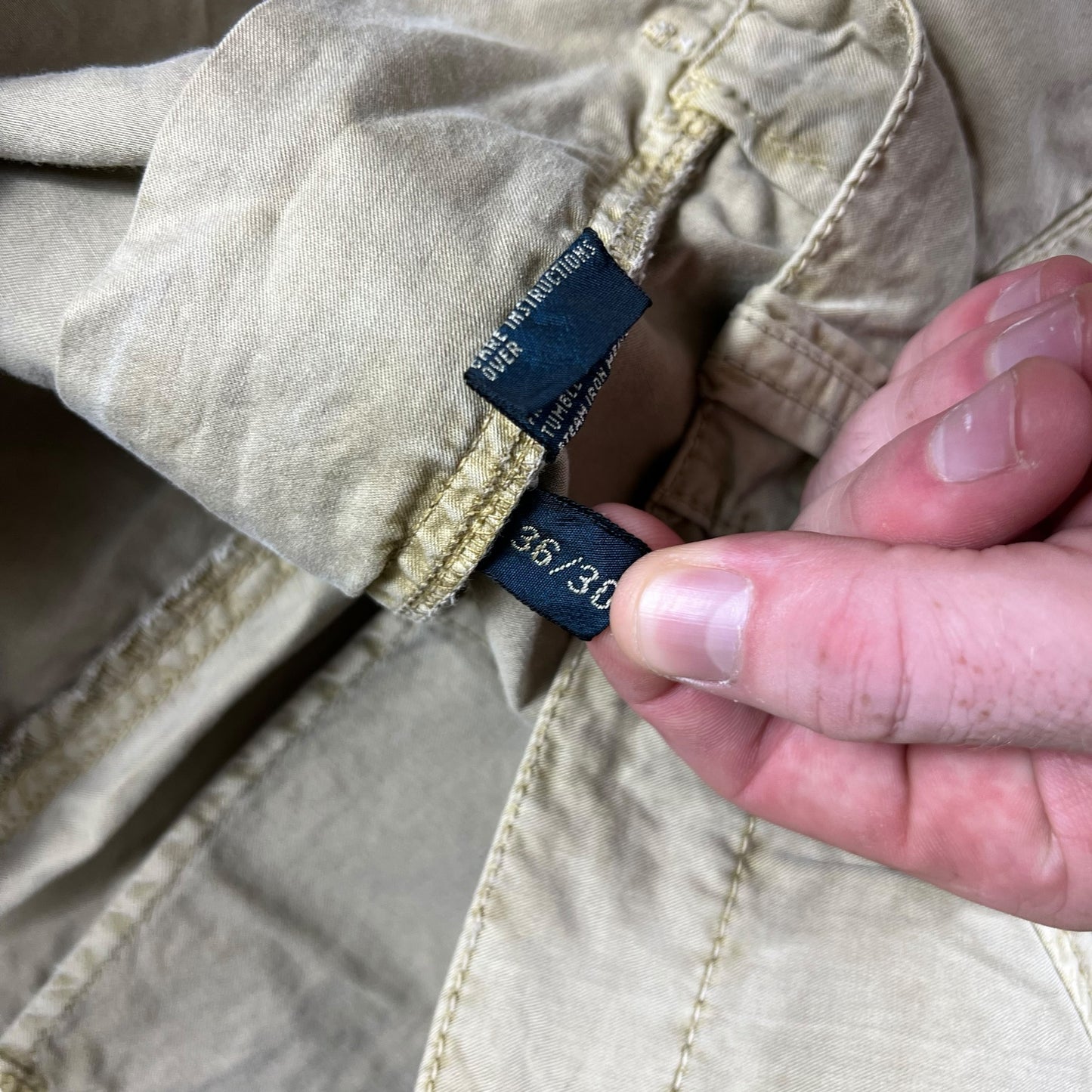 Vintage Y2K Polo Ralph Lauren paratrooper cargo pants (36x30)
