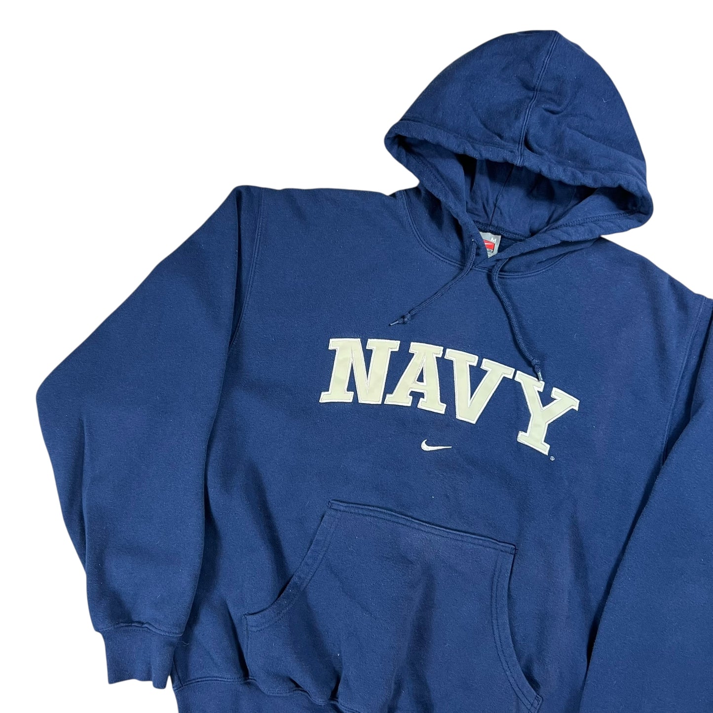 Vintage Y2K Nike Navy center swoosh hoodie (L)