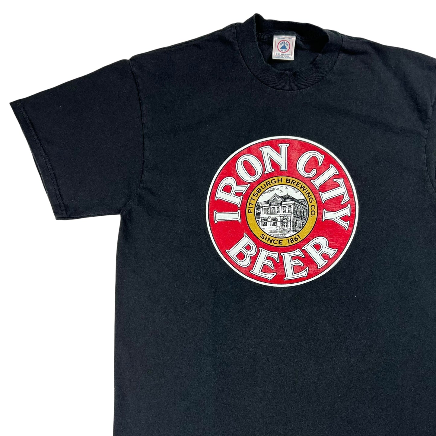Vintage 90s Iron City Beer promo tee (L)