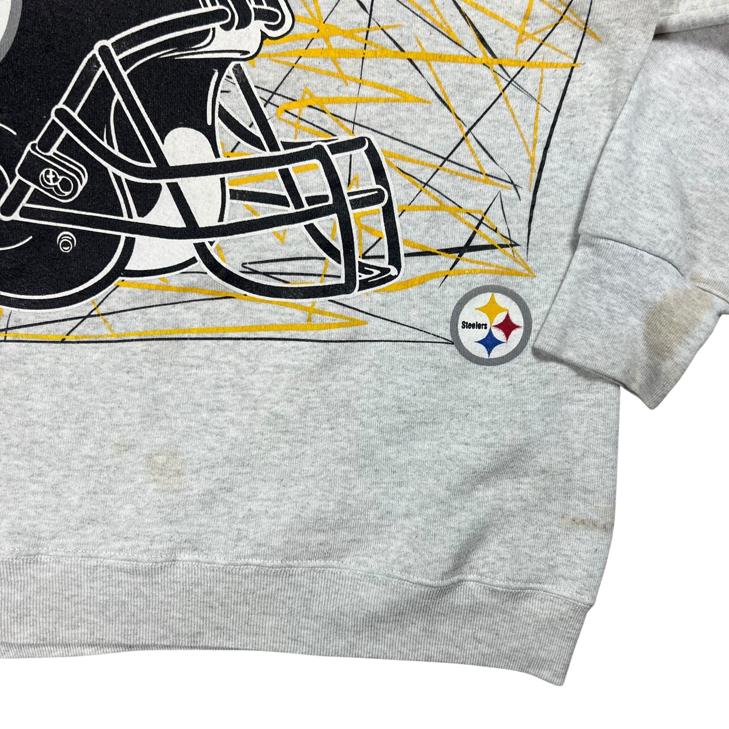 Vintage 90s Pittsburgh Steelers spell out crewneck (XL)