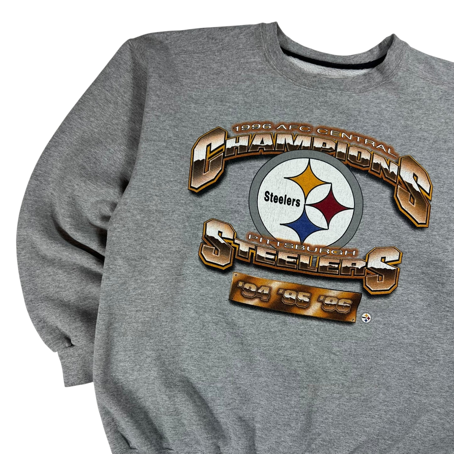 Vintage 1996 Starter Pittsburgh Steelers AFC champs crewneck (L)