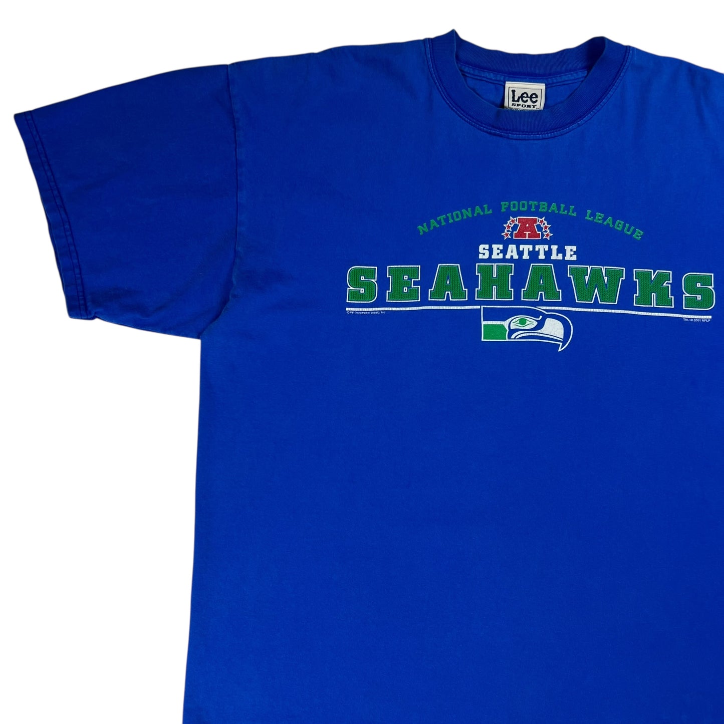 Vintage 2001 Lee Seattle Seahawks old logo tee (XXL)