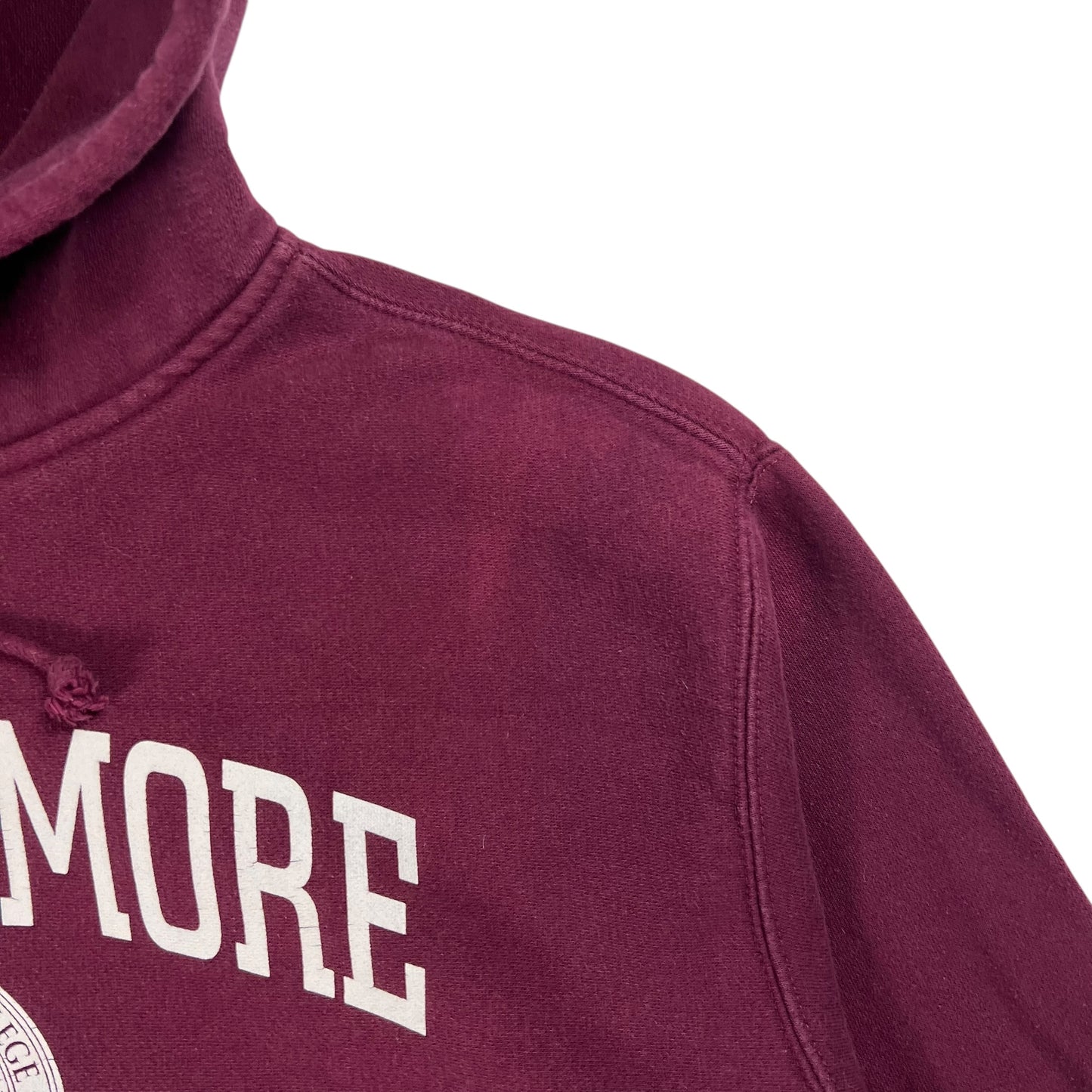 Vintage Y2K Swarthmore College faded weave hoodie (L/XL)