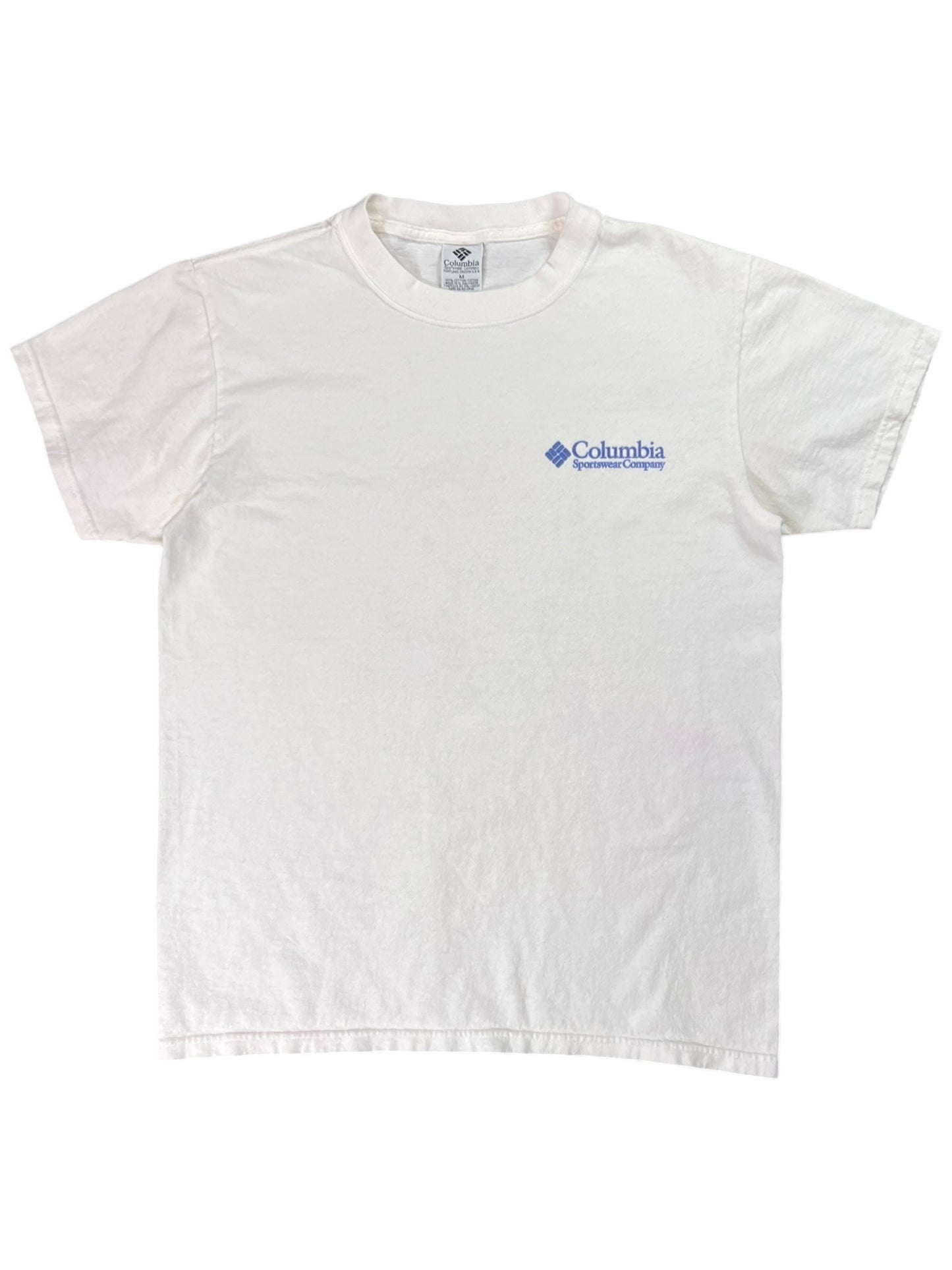 Vintage 90s Columbia Sportswear Company fishing tee (M)