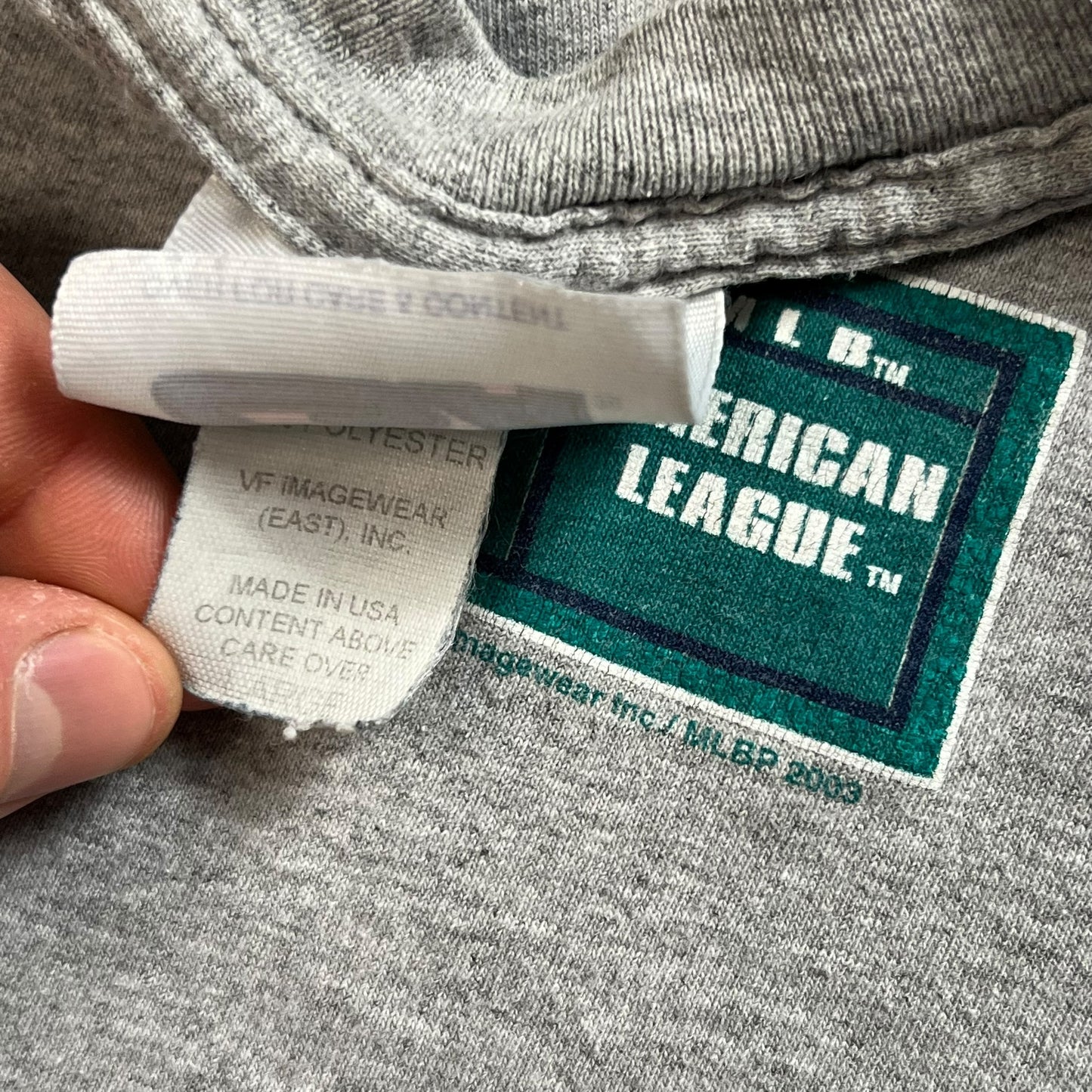 Vintage 2003 Seattle Mariners long sleeve shirt (L)