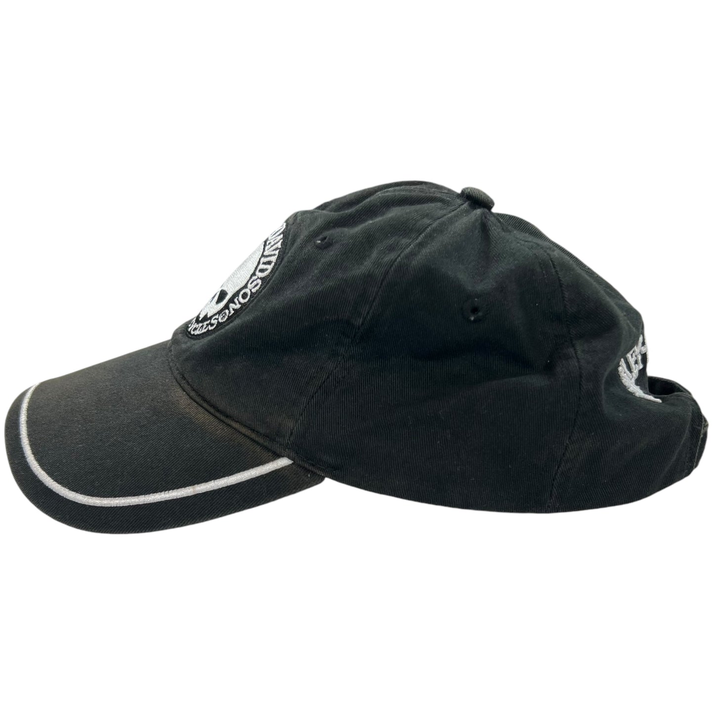 Vintage Y2K Harley Davidson Motorcycles Skull StrapBack hat