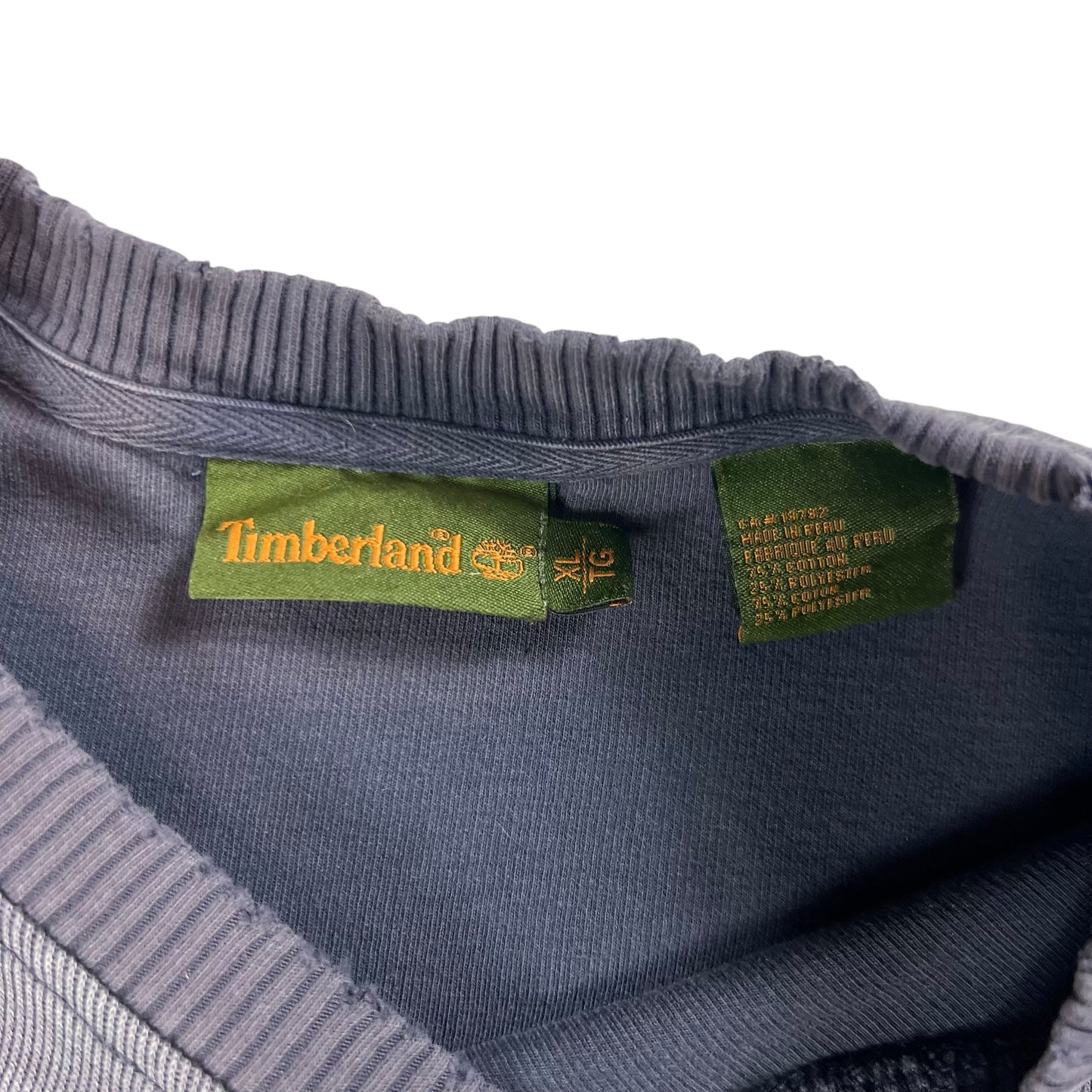 Vintage 90s Timberland faded lightweight crewneck (XL)