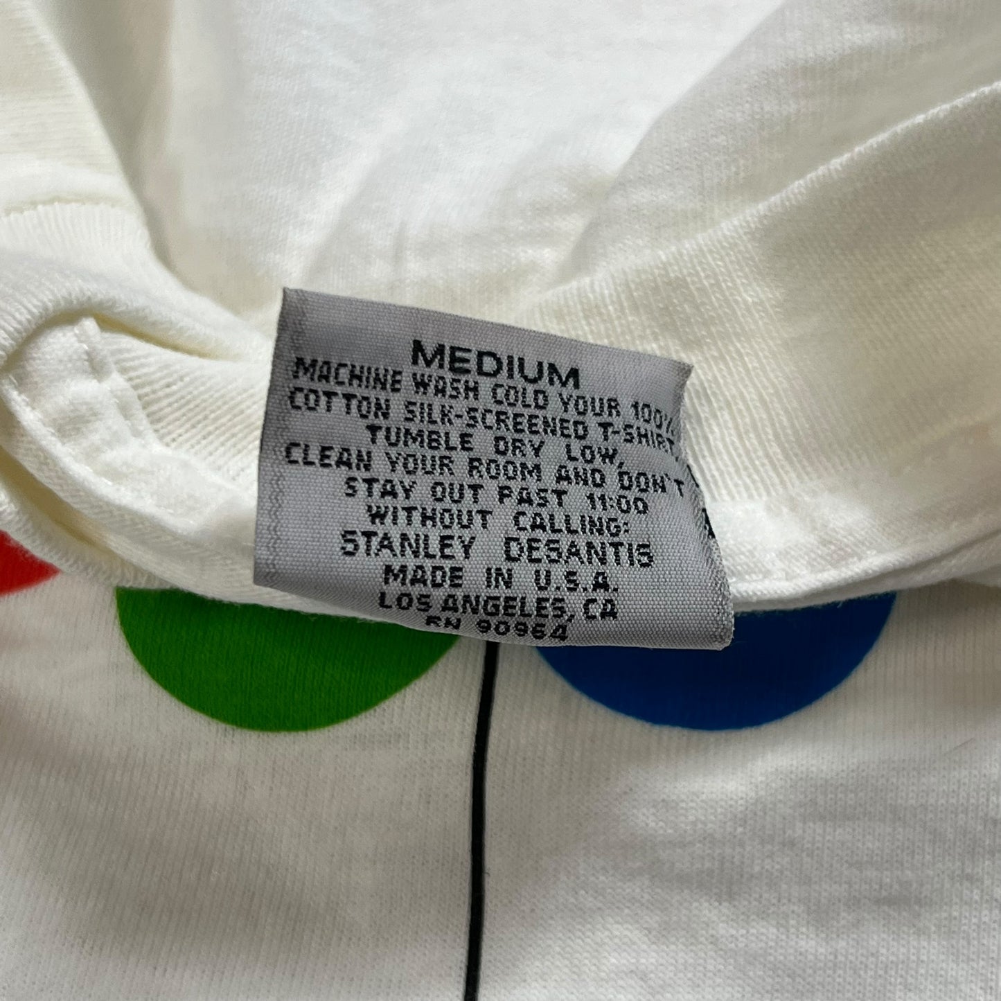 Vintage 1996 Stanley Desantis Twister Board Game tee (M)