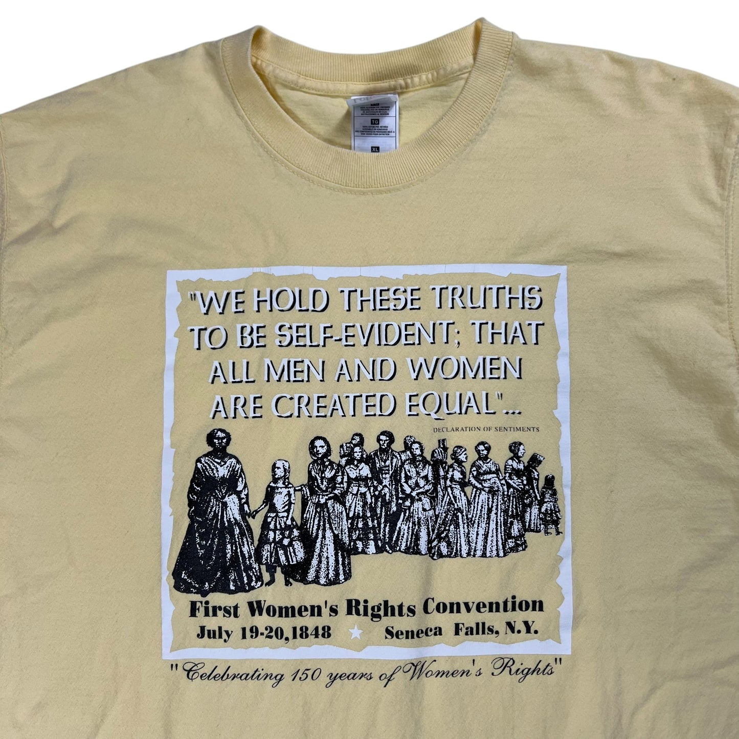 Vintage 90s First Women’s Rights Convention New York tee (XL)