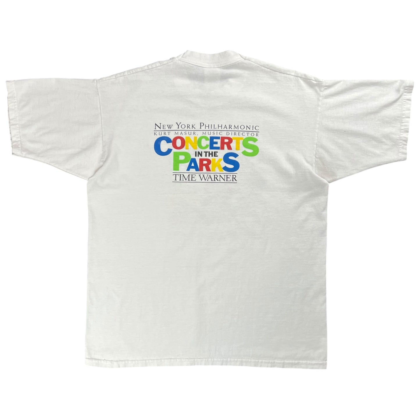Vintage 1997 New York Philharmonic Concerts in the Park tee (L)