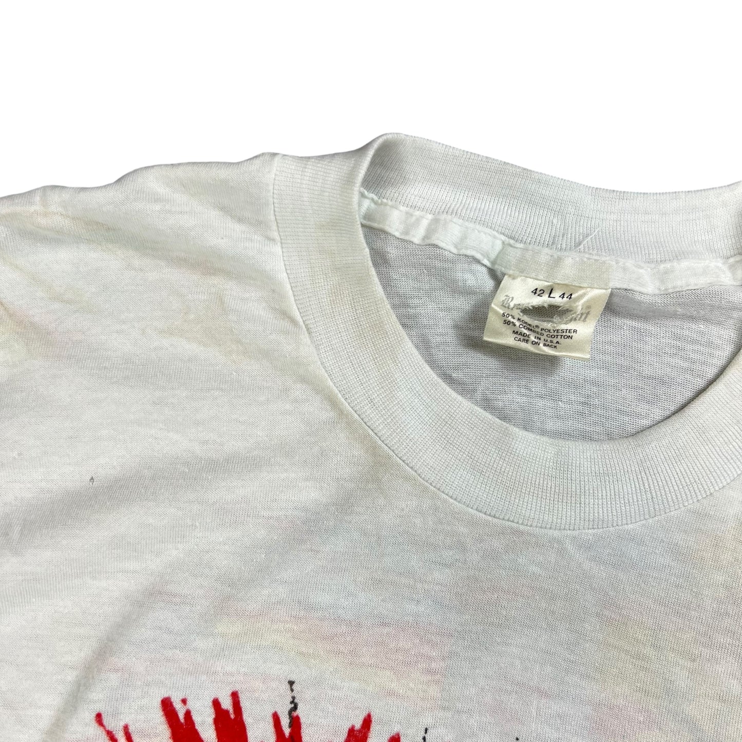 Vintage 80s Pink Floyd The Wall band tee (L)