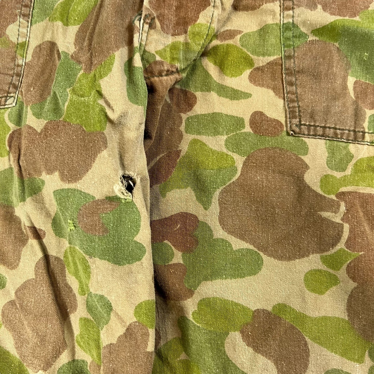 Vintage 80s Ranger duck camo OG107 style pants (36x28)