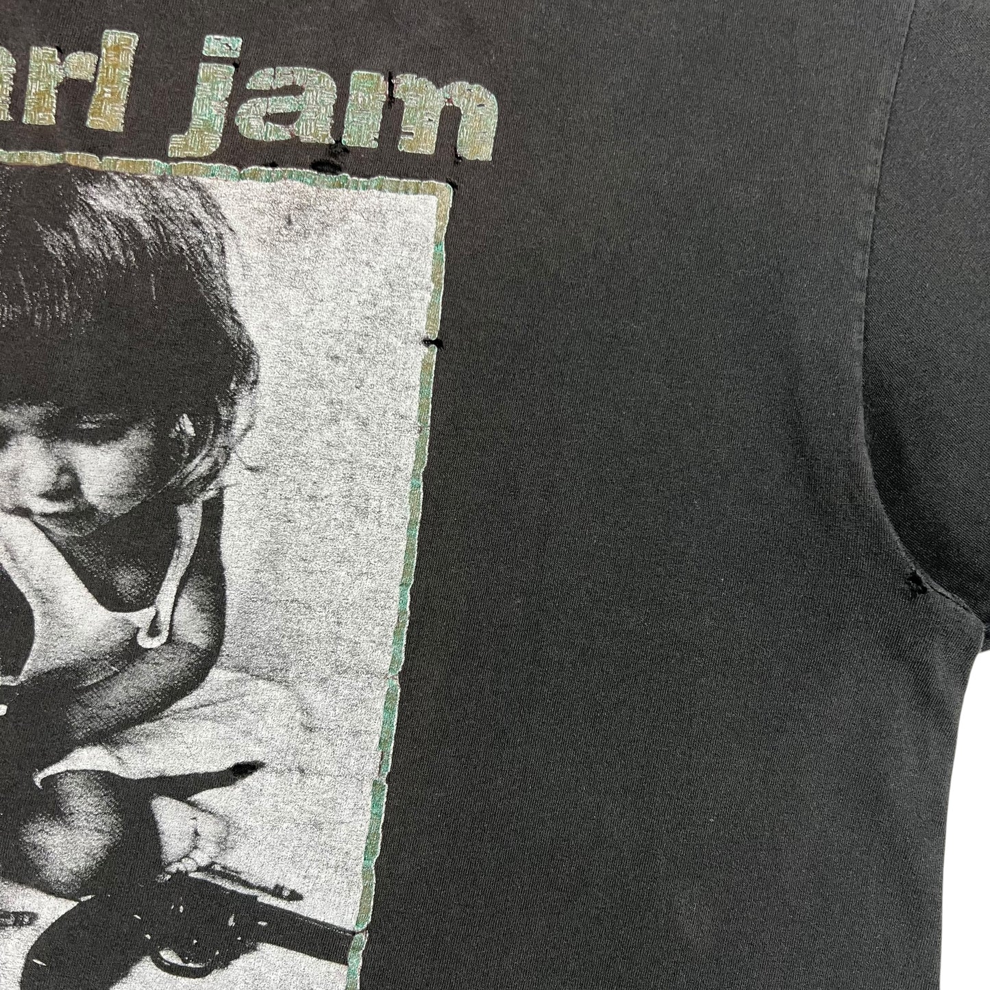 Vintage 1992 Pearl Jam Choices Crayons Gun faded band tee (XL)