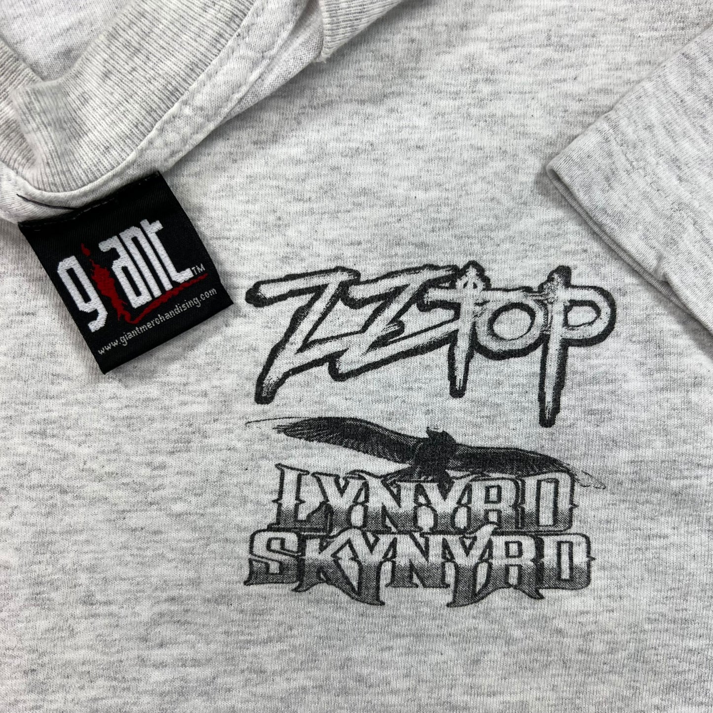 Vintage 90s GIANT ZZ Top Lynyrd Skynyrd band tee (L)