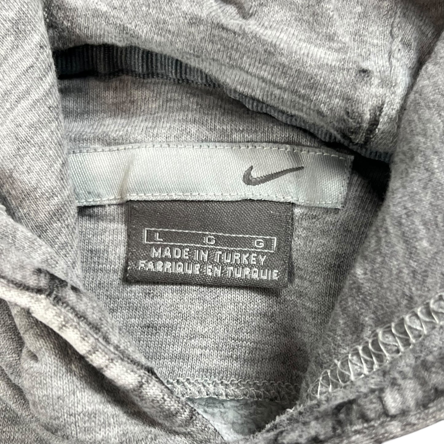 Vintage Y2K Nike swoosh faded thin hoodie (L)
