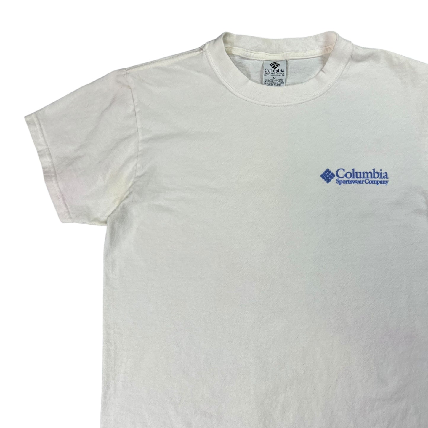 Vintage 90s Columbia Sportswear Company fishing tee (M)
