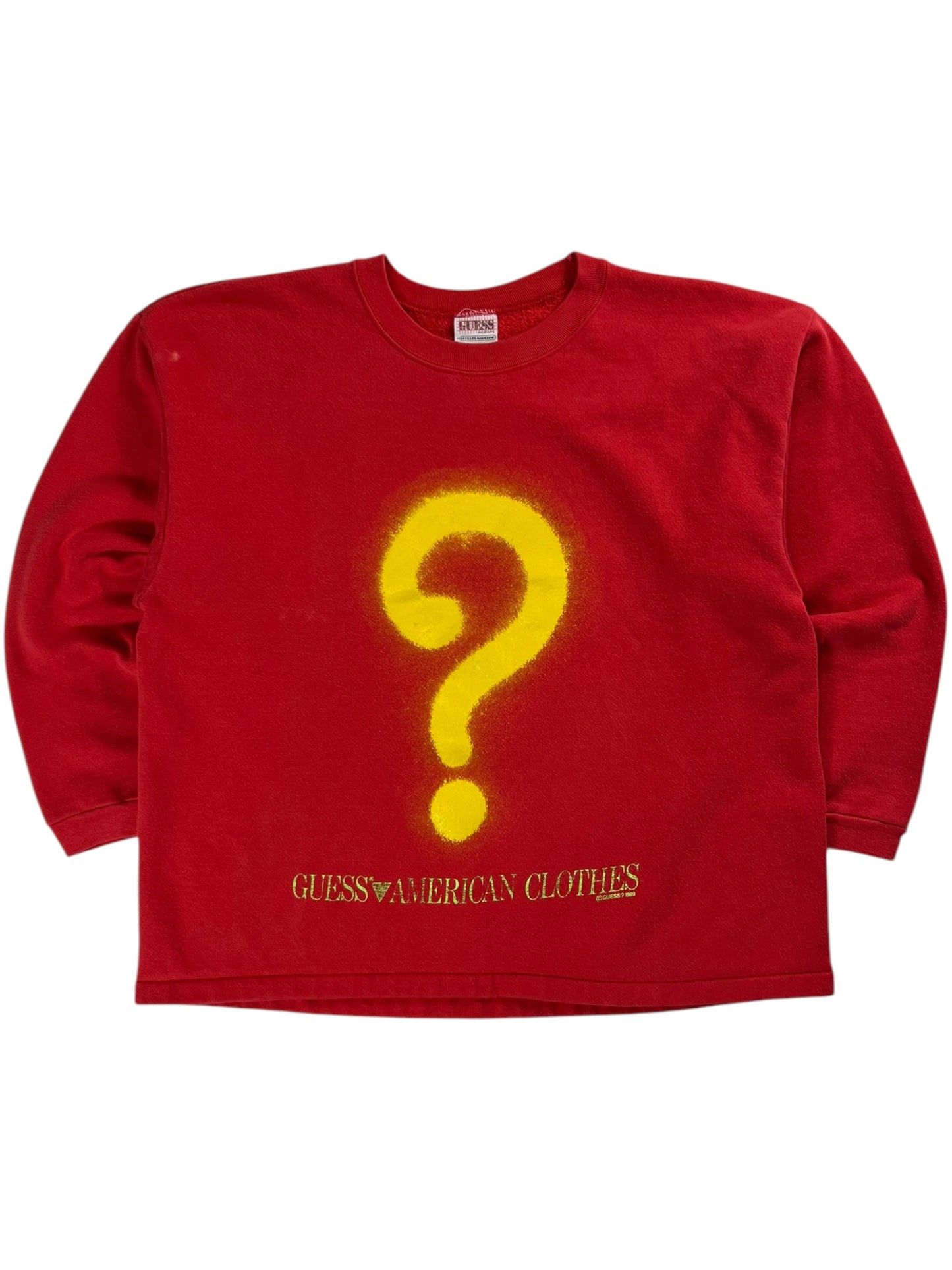 Vintage 90s Guess ? American Clothing crewneck (L)