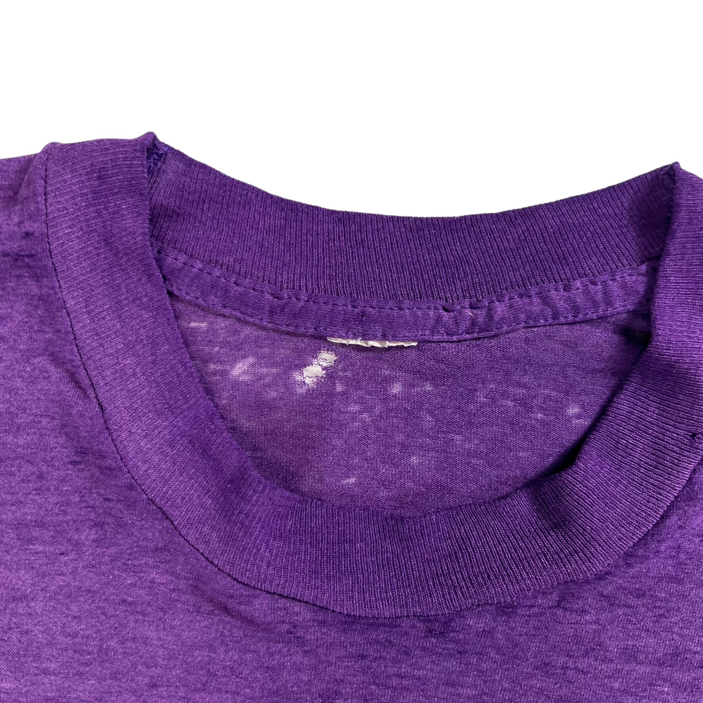 Vintage 80s Purple faded pocket tee (XL)