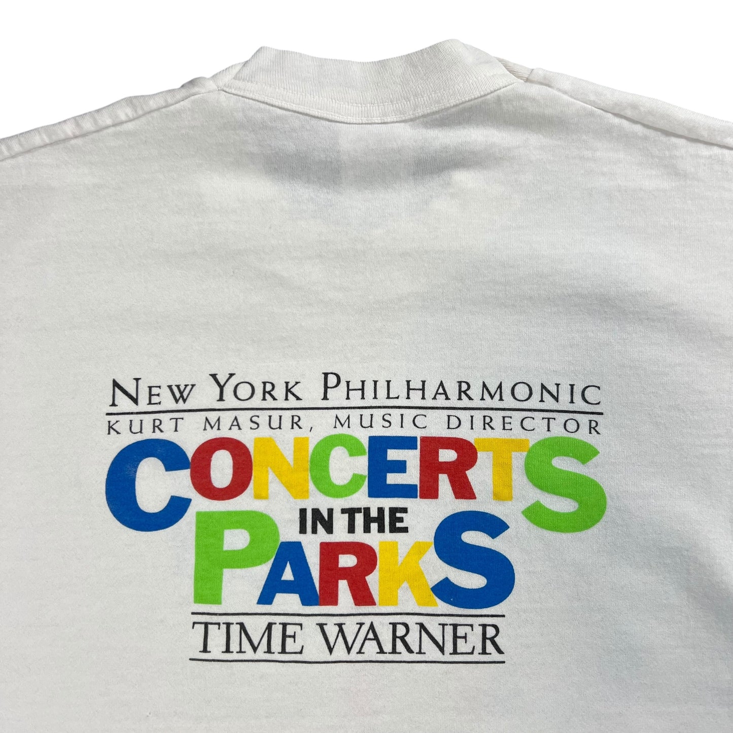 Vintage 1997 New York Philharmonic Concerts in the Park tee (L)