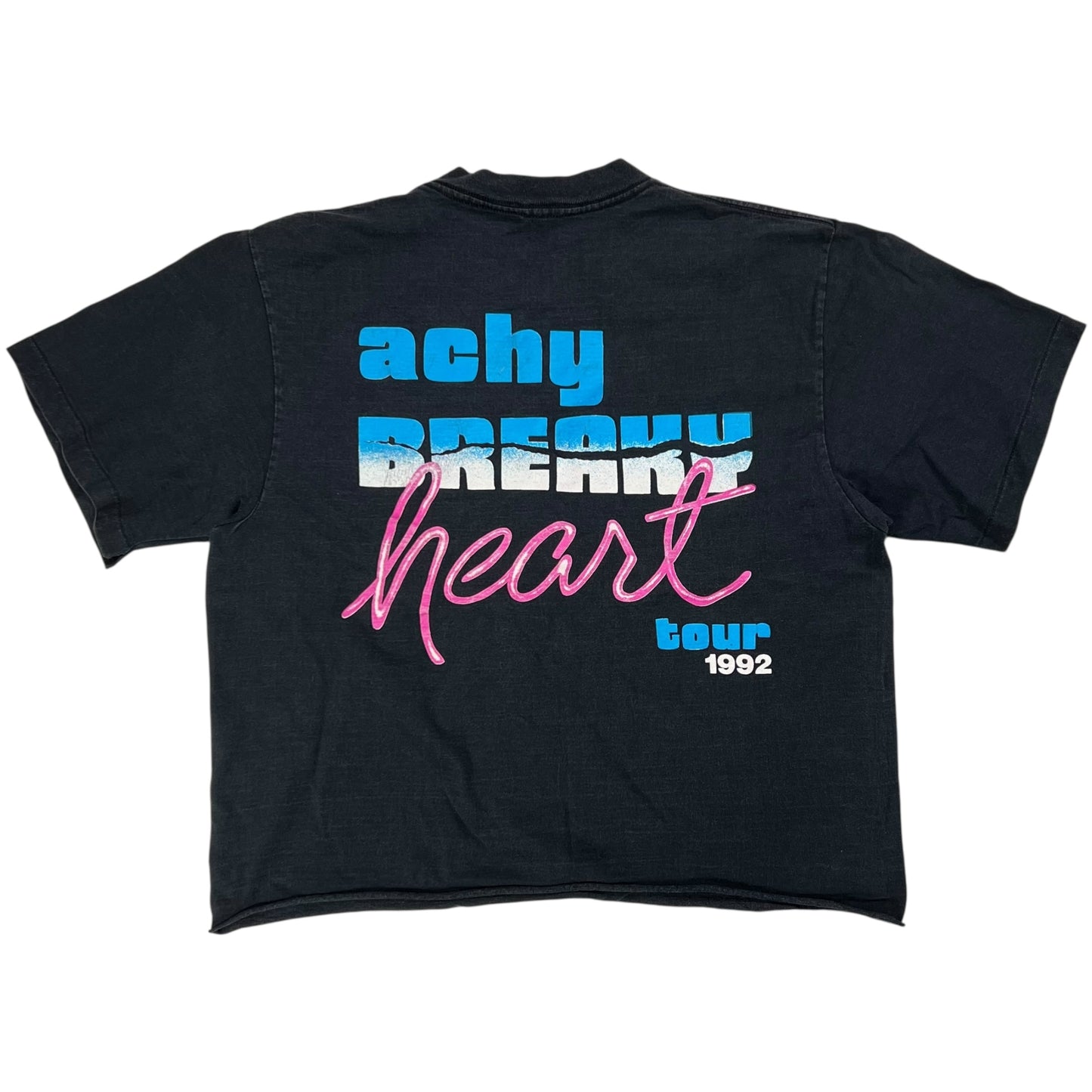 Vintage 1992 Billy Ray Cyrus Achy Breaky heart tour cropped tee (M/L)