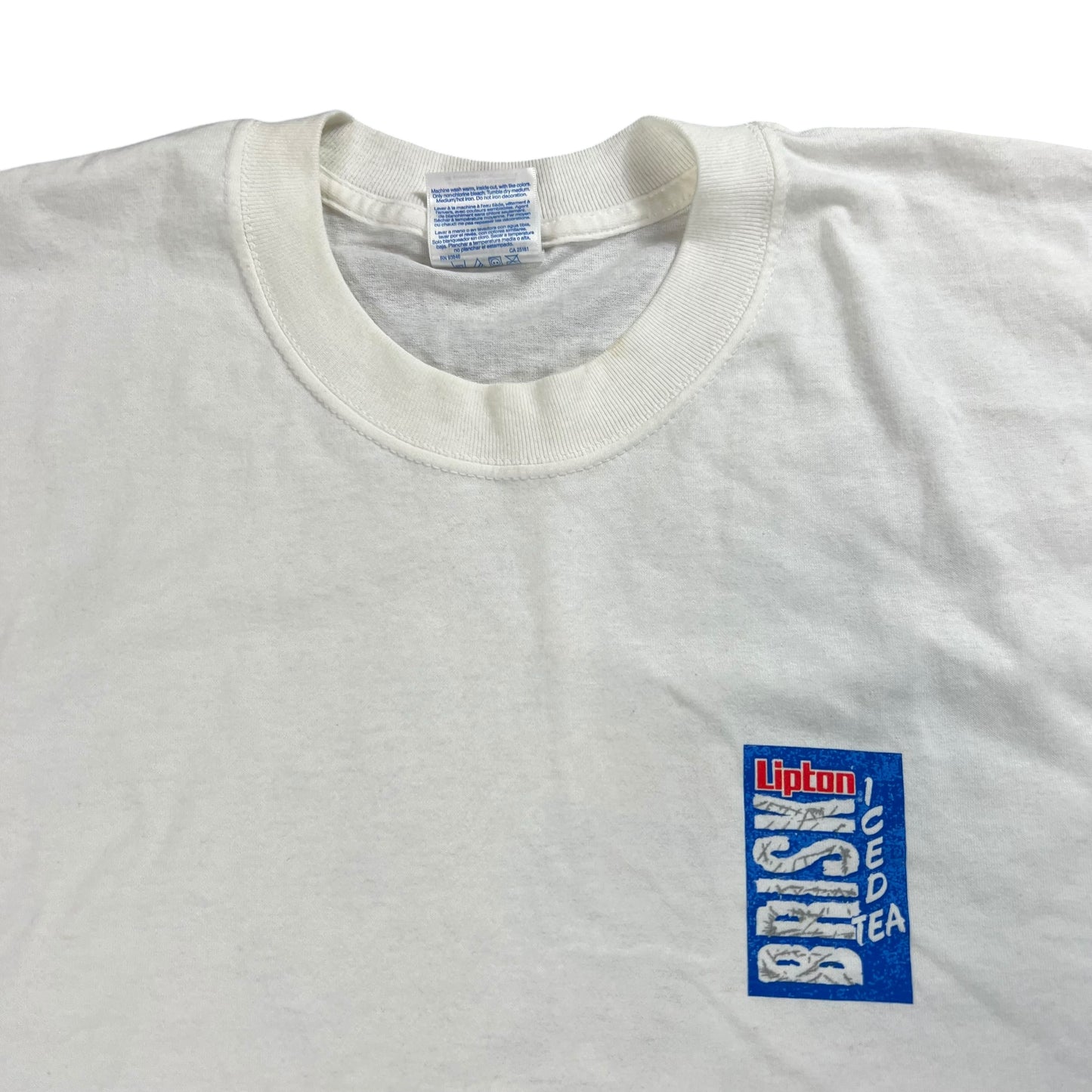 Vintage 90s Bruce Willis Diehard Brisk Lipton promo tee (XL)