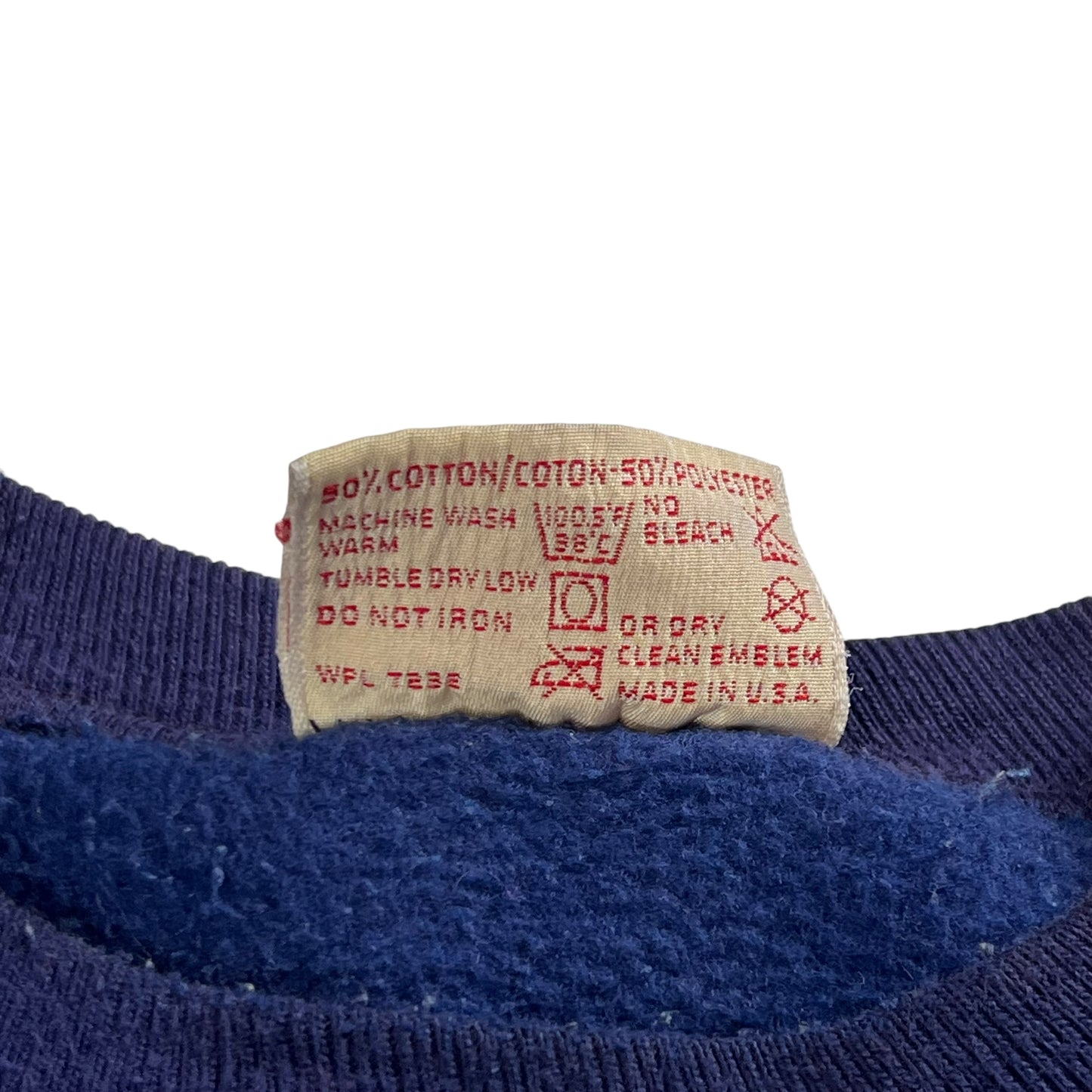 Vintage 1970s Russell Athletic two tone crewneck (L)