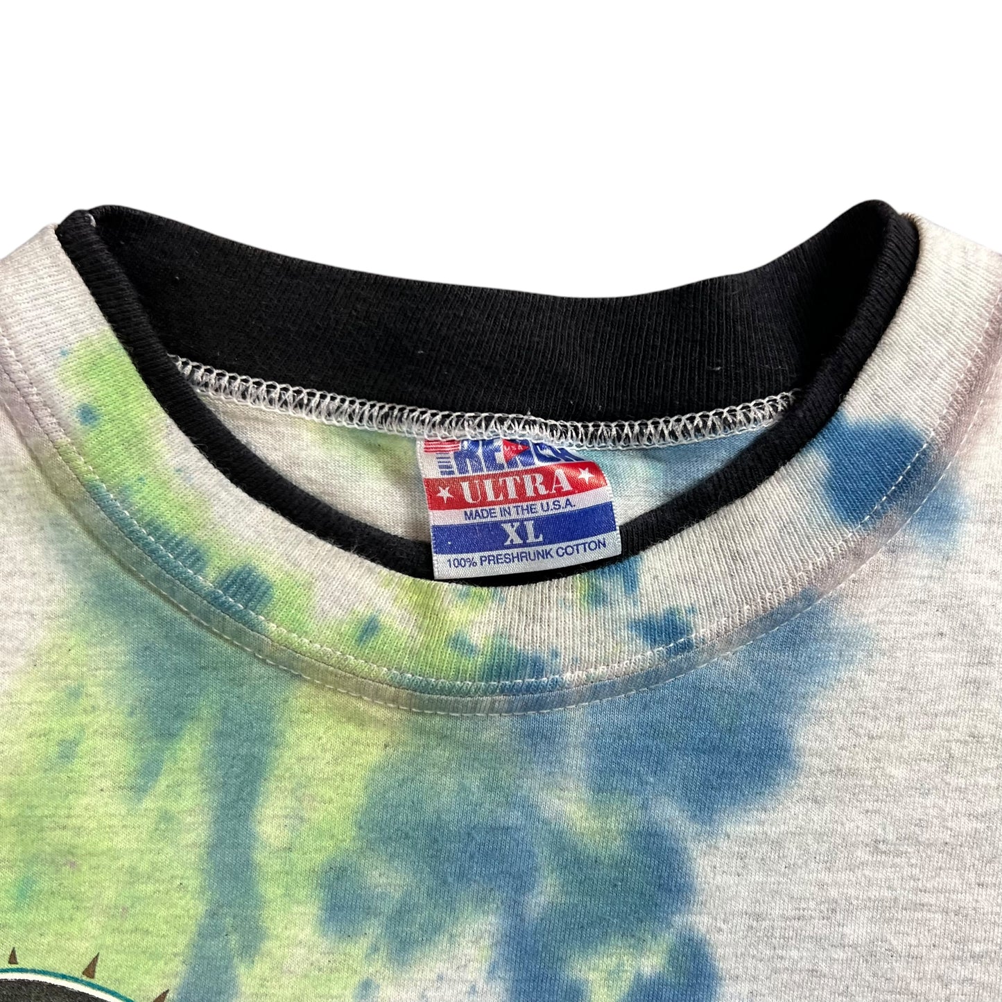 Vintage 90s Florida Marlins tie dye tee (XL)