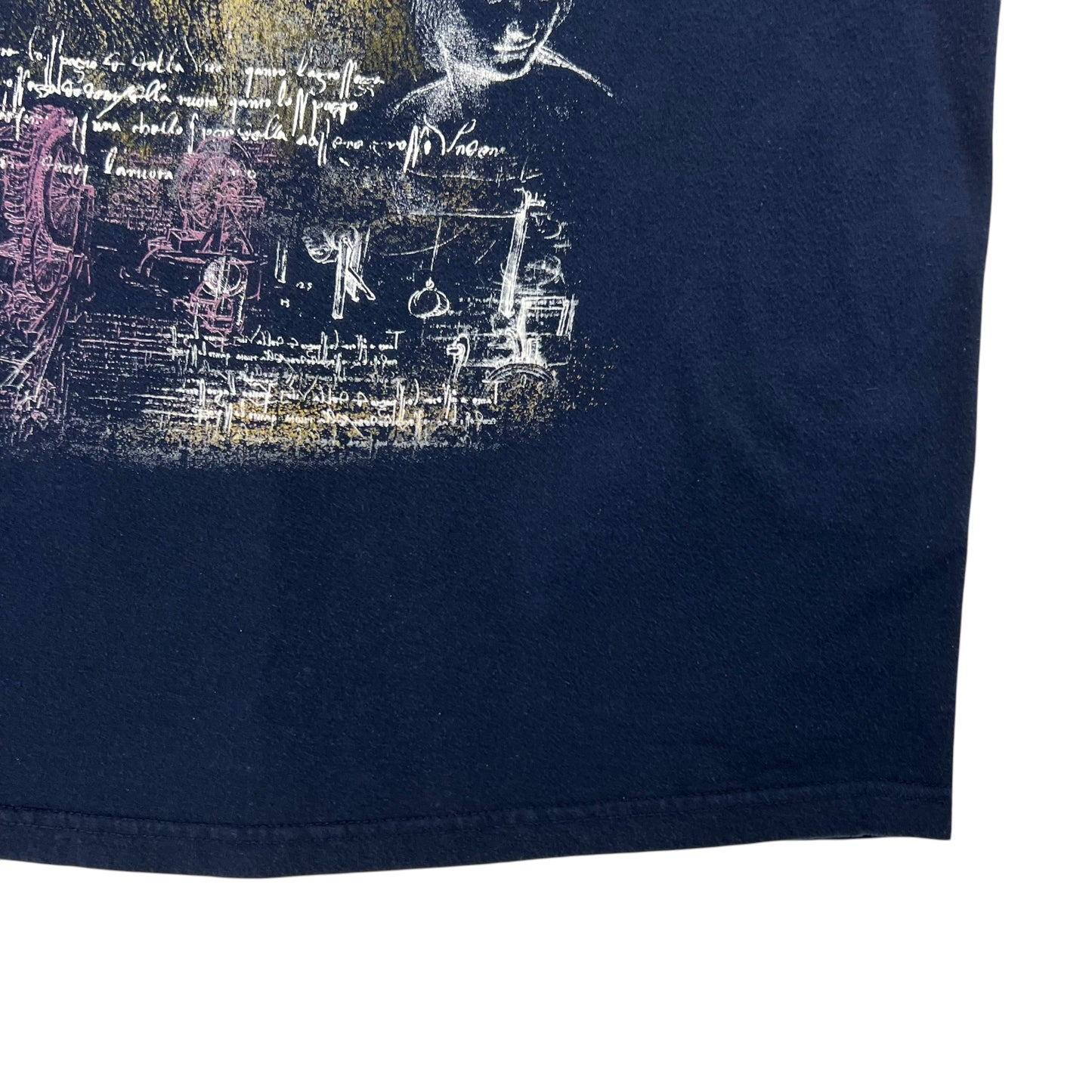 Vintage Y2K Leonardo Da Vinci art tee (L)