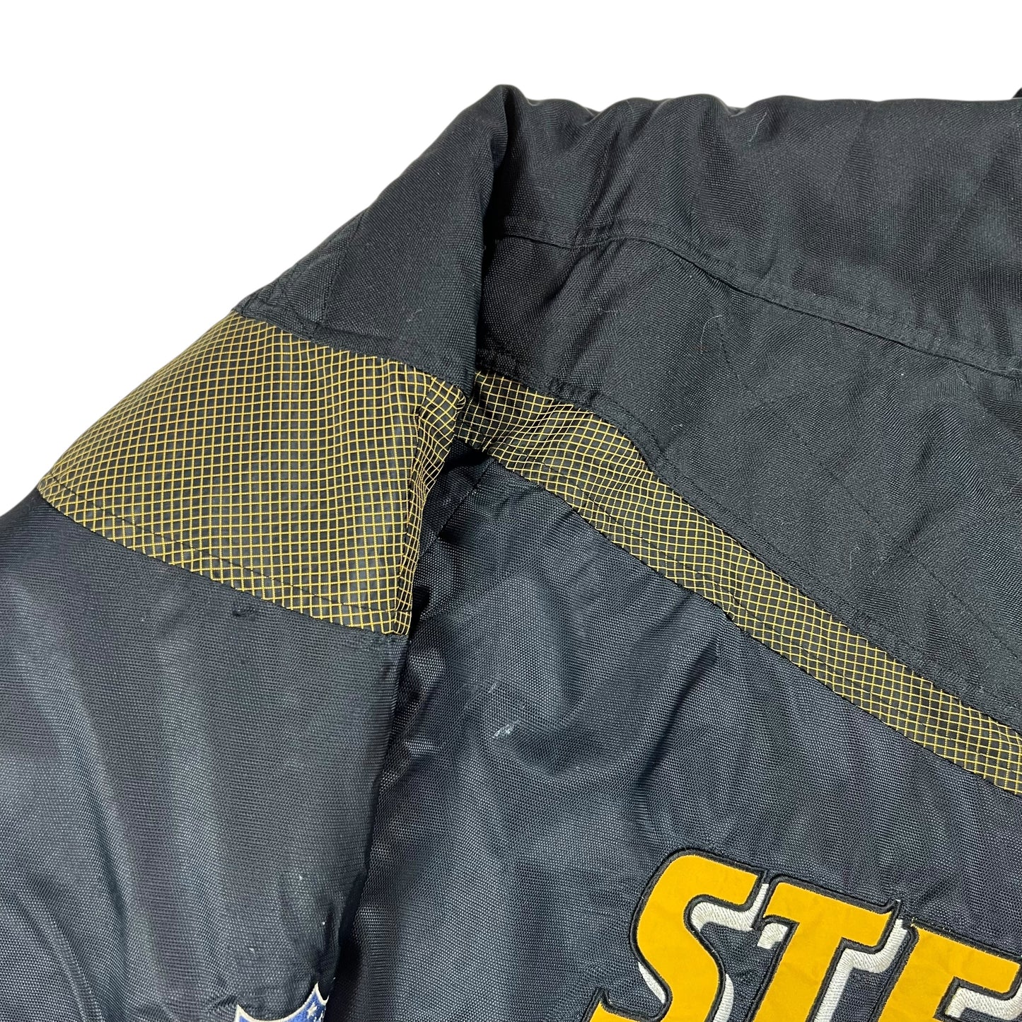 Vintage 90s Logo Athletic Pittsburgh Steelers puffer jacket (XL)