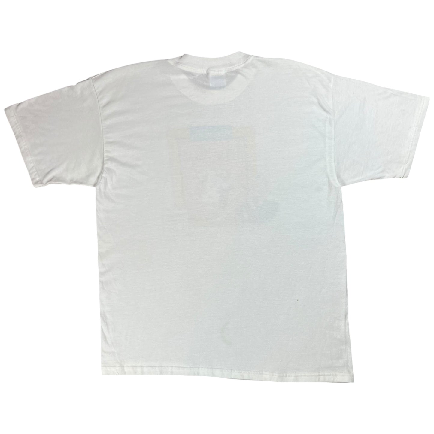 Vintage 90s Gildan Ultra Blend promo shirt shirt tee (XL)