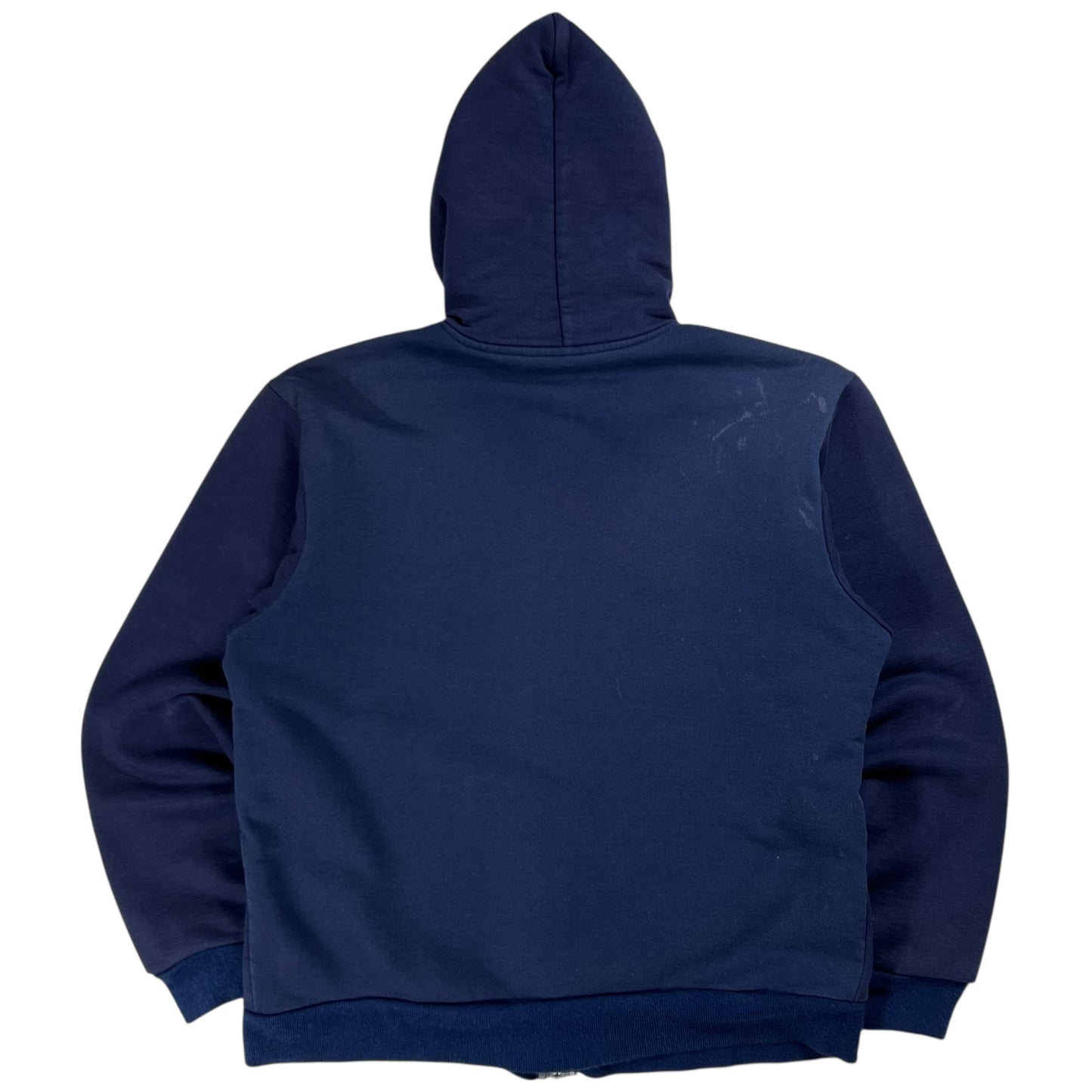 Vintage 80s Carhartt Waffle Lined faded zip up hoodie (L)