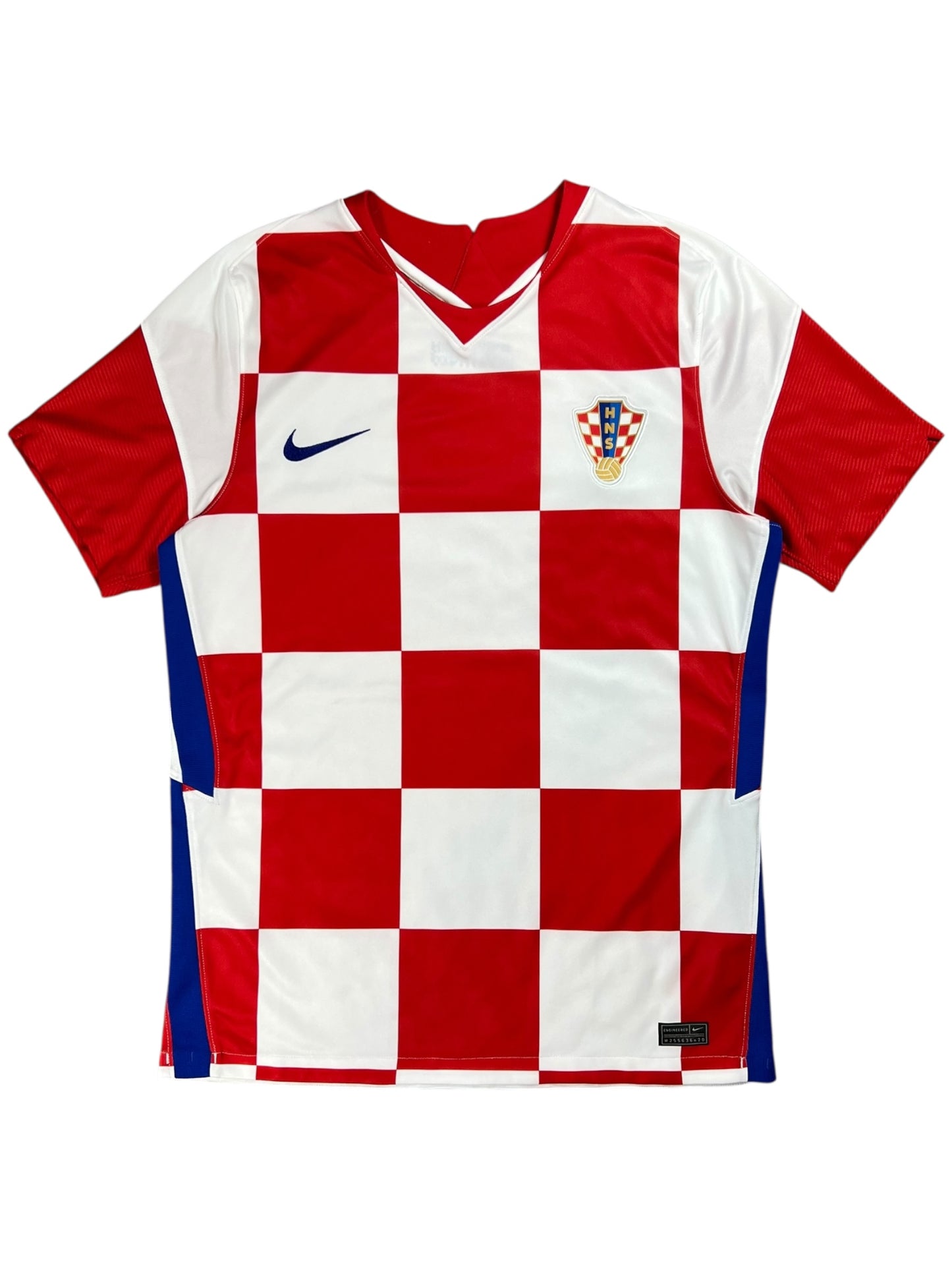 2020 Nike Croatia home soccer jersey (M)