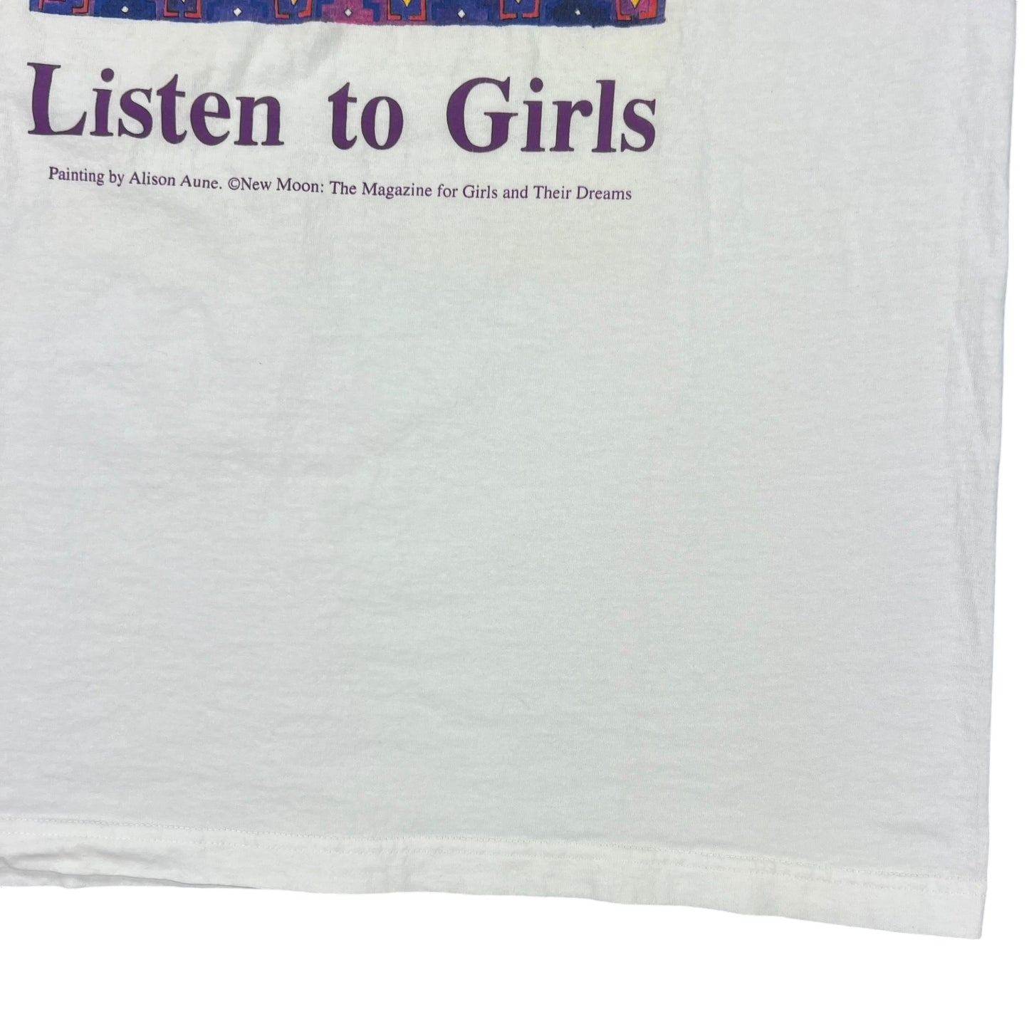 Vintage 90s Listen To Girls art tee (XL)