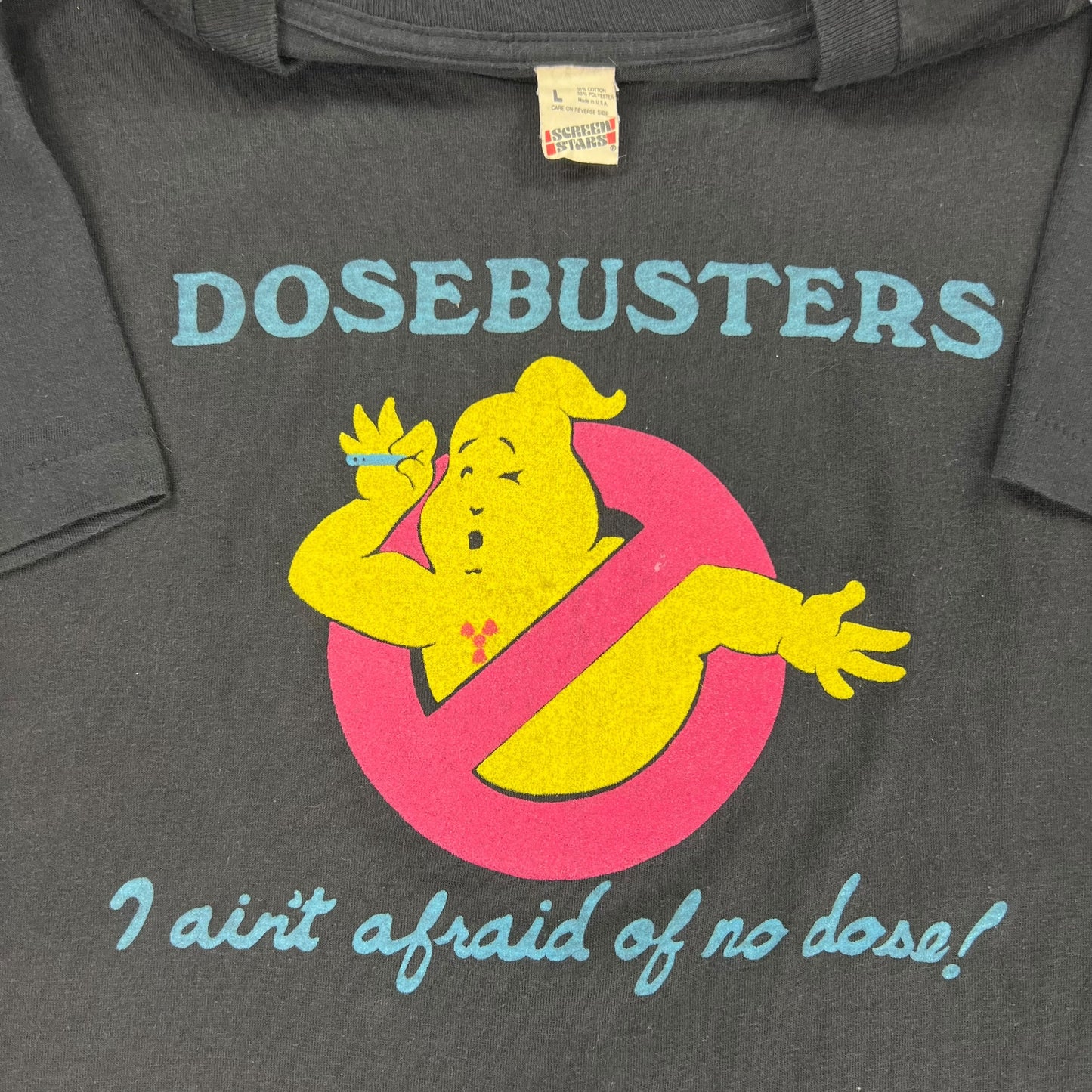 Vintage 80s Dose Busters I ain’t afraid of no dose LSD tee (M/L)