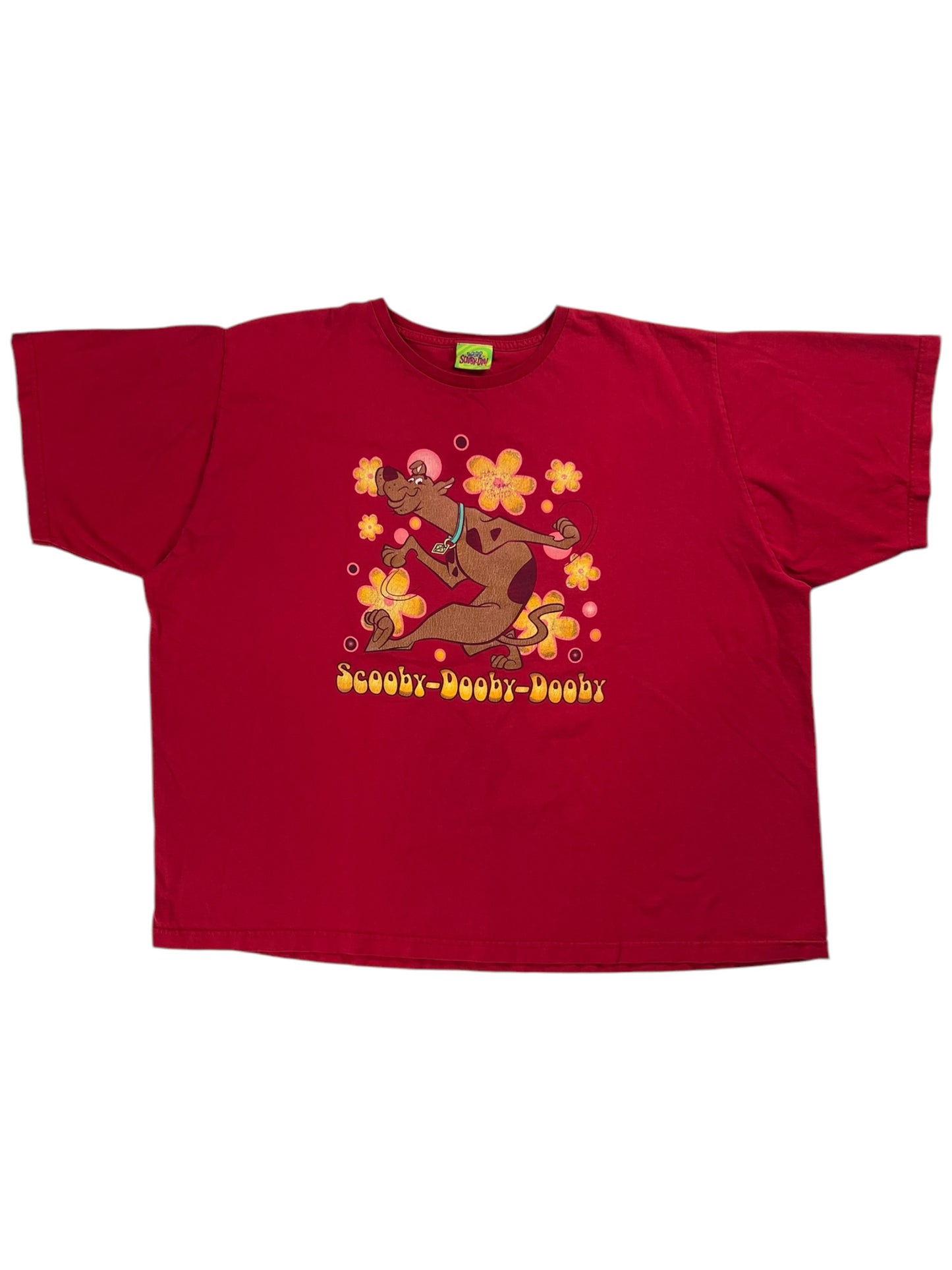 Vintage 2001 Cartoon Network Scooby Dooby Dooby tee (XXL)