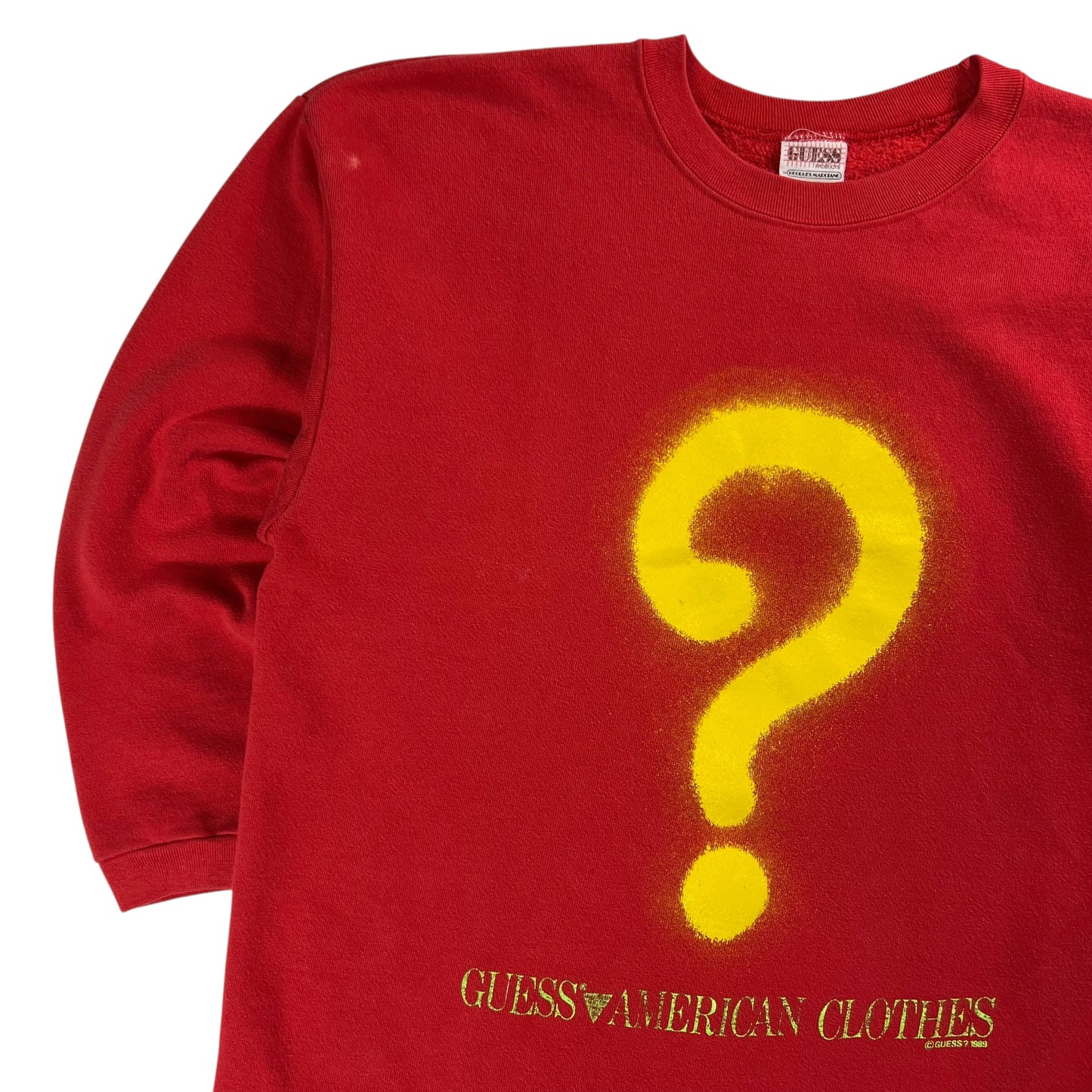 Vintage 90s Guess ? American Clothing crewneck (L)