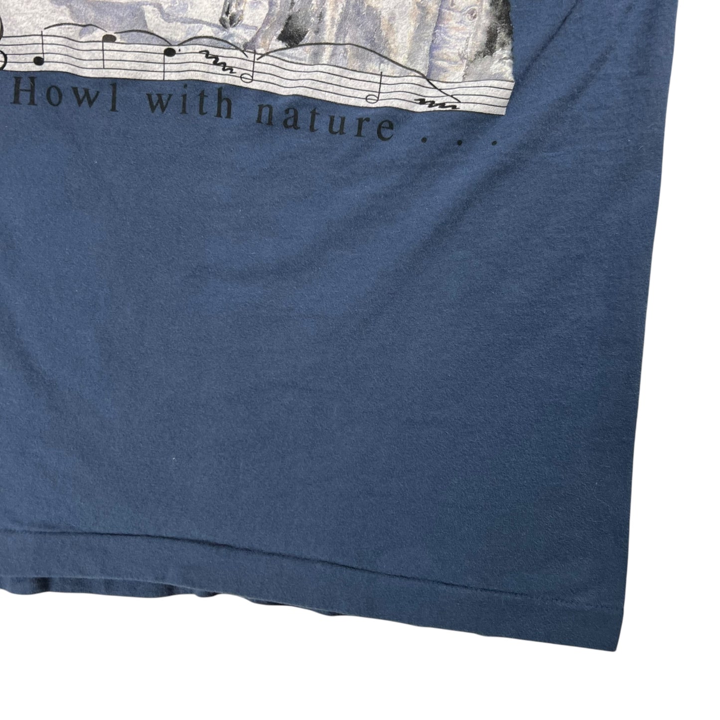 Vintage 90s Howl with nature… Wolves tee (L)