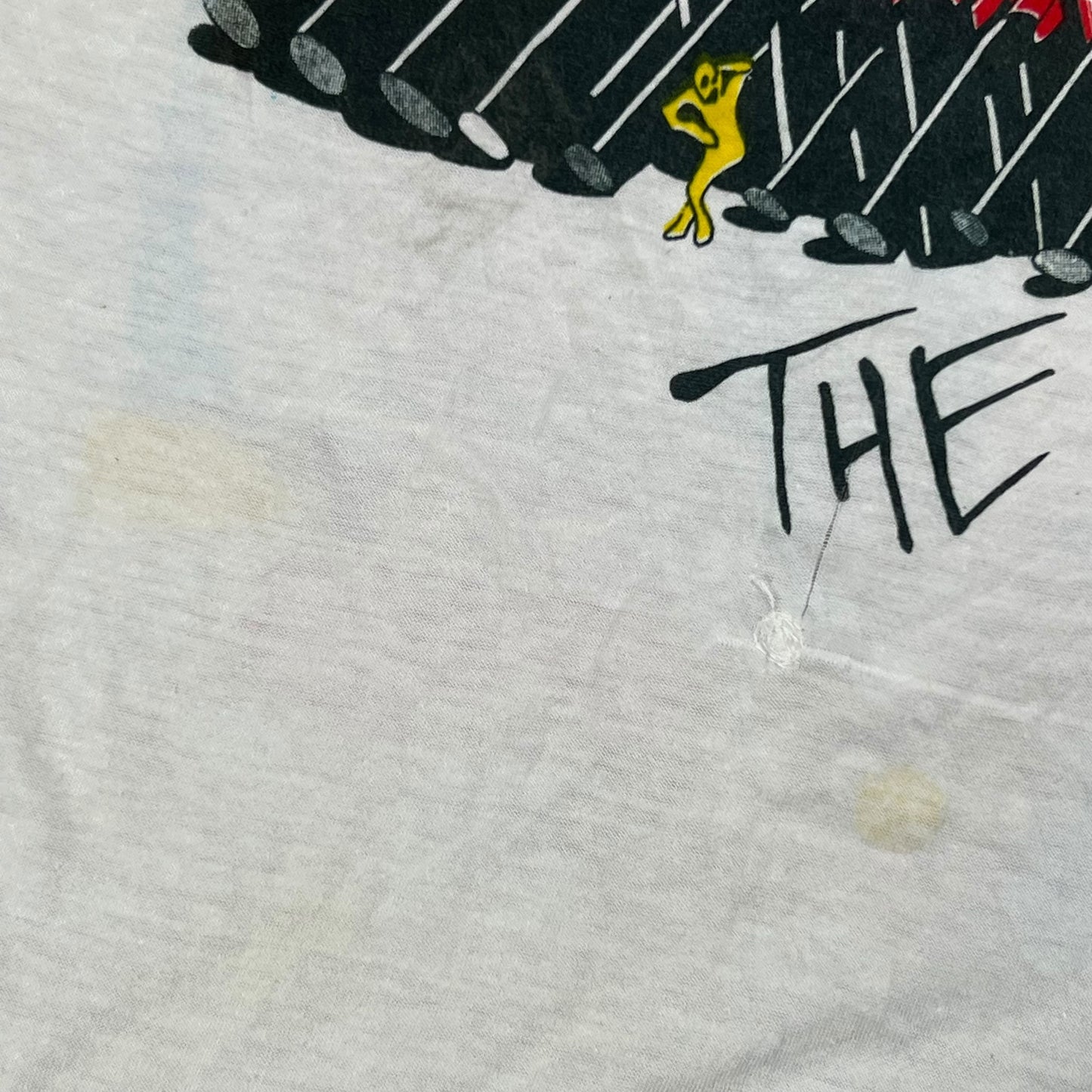 Vintage 80s Pink Floyd The Wall band tee (L)