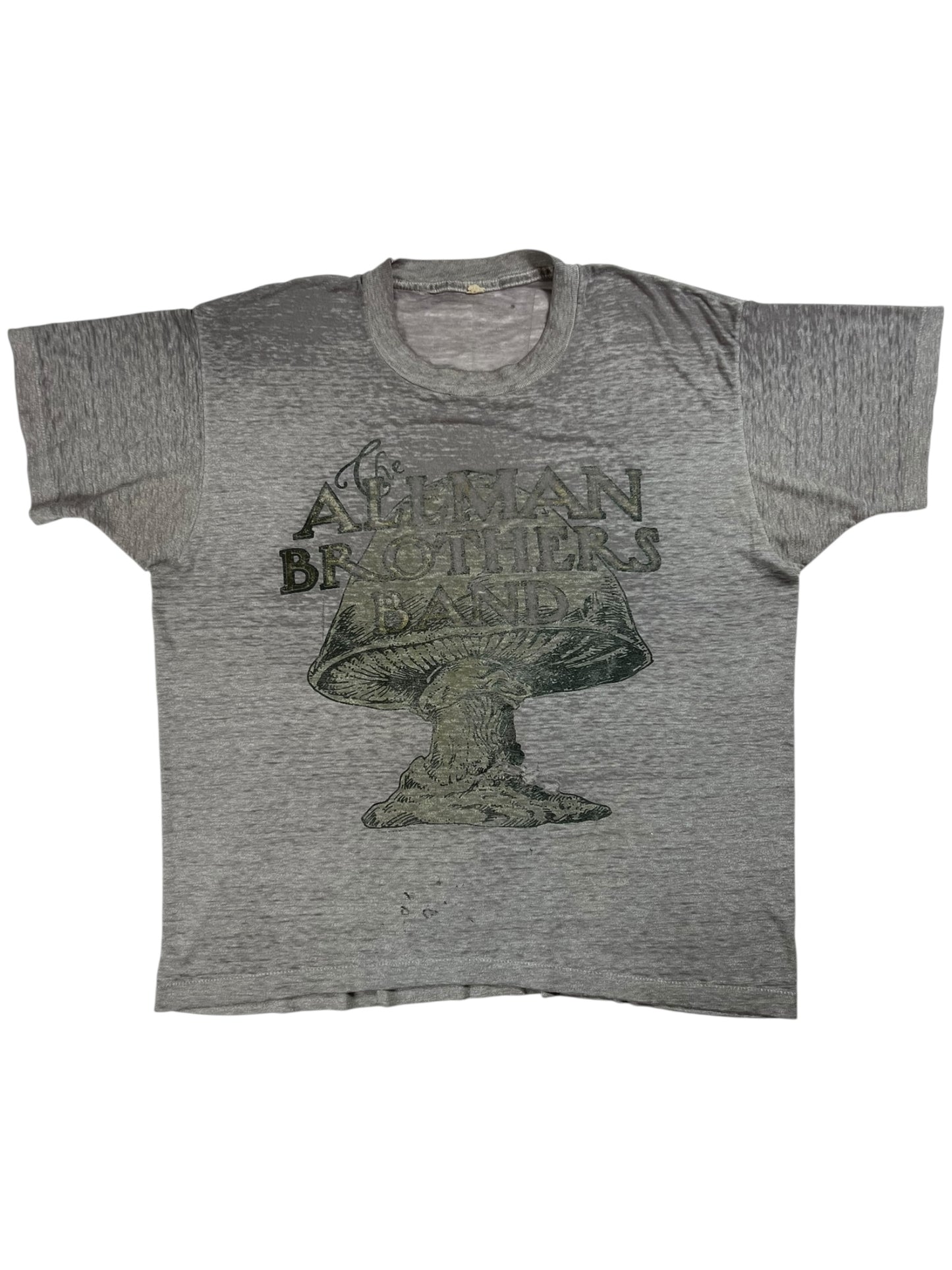 Vintage 90s The Allman Brothers Band threadbare distressed band tee (L)