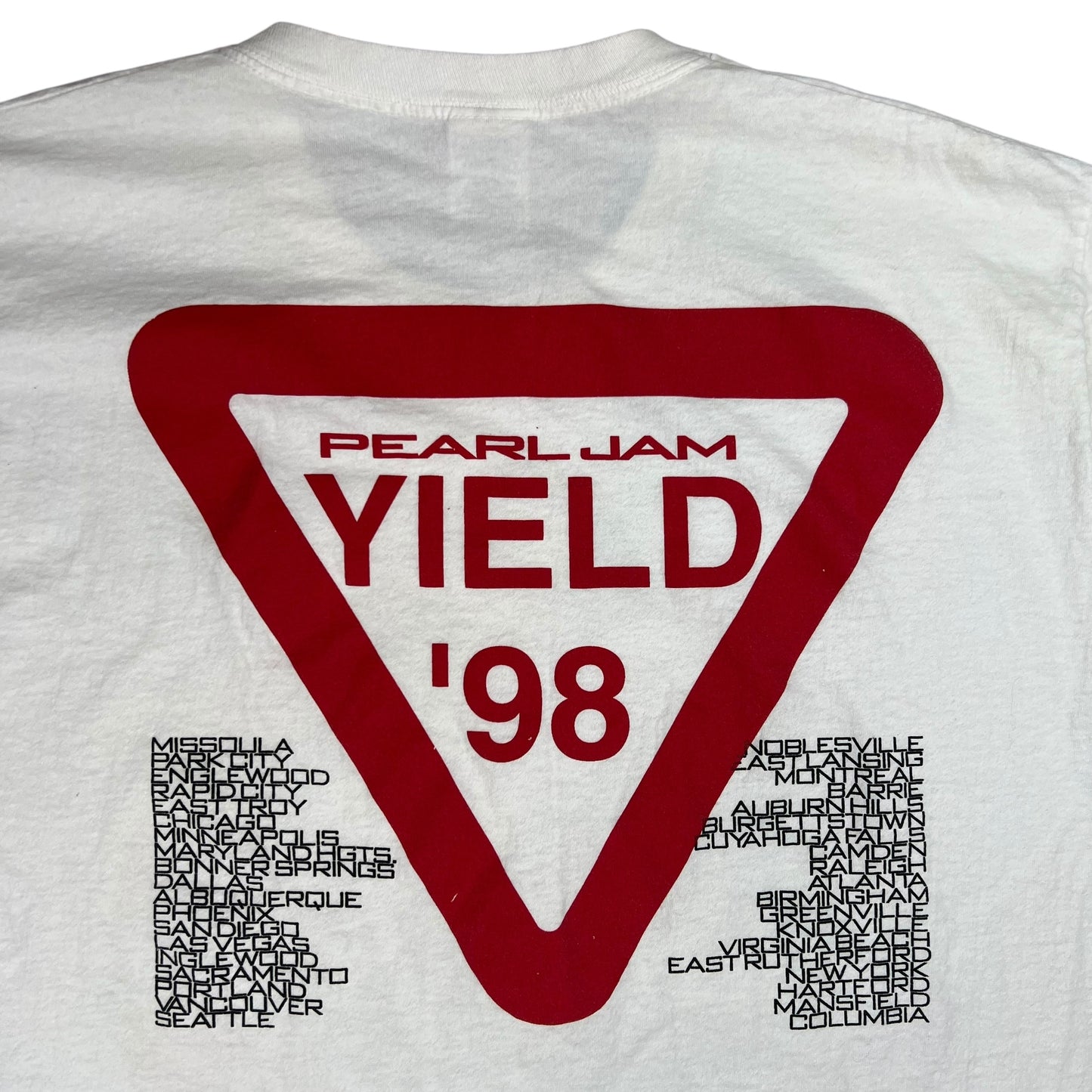 Vintage 1998 Pearl Jam Yield Eddie Vedder band lot tee (XL)