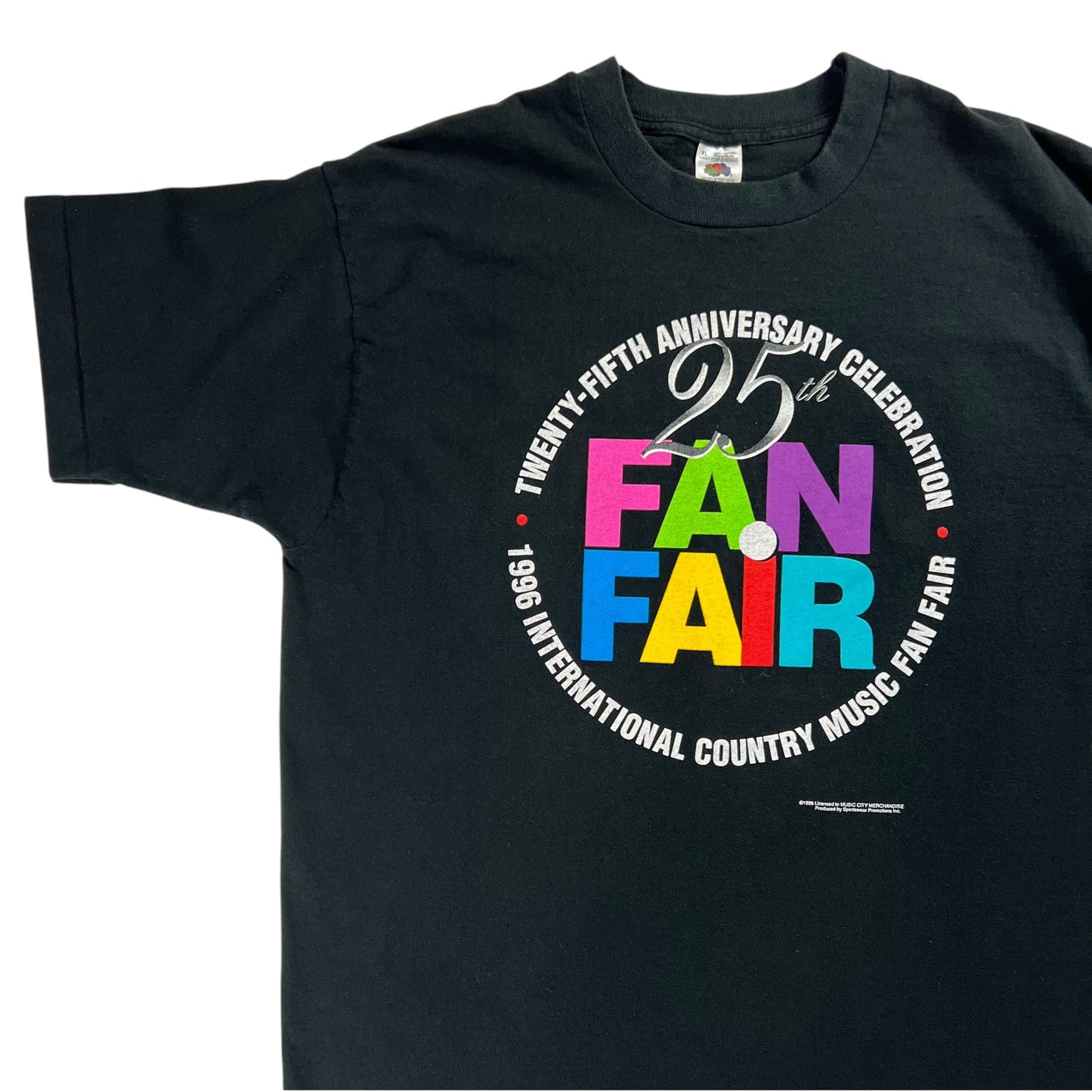 Vintage 1996 Country Music Fan Fair tee (XL)